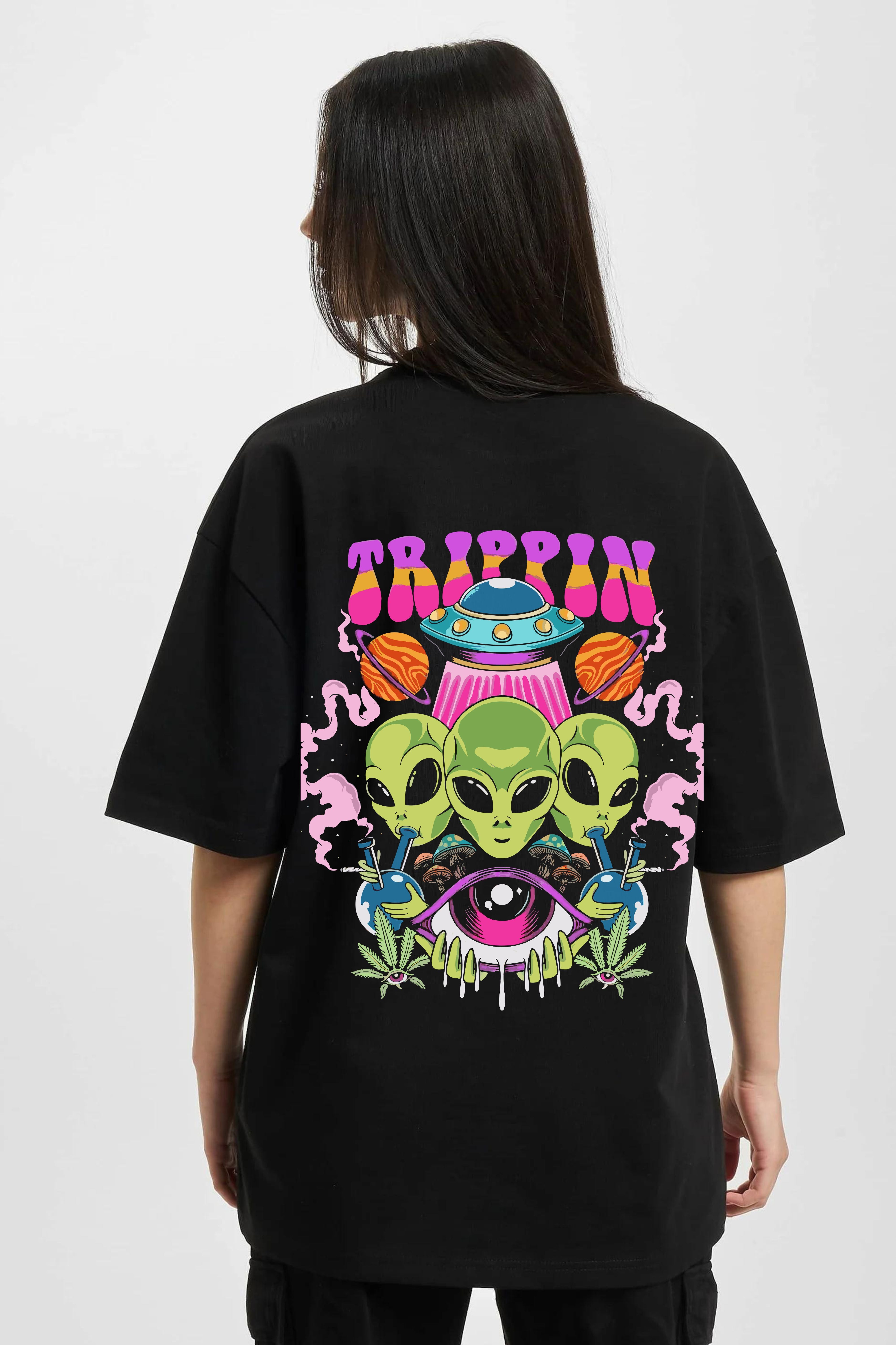 Trippinggggg Oversized T-shirt for women