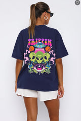 Trippinggggg Oversized T-shirt for women