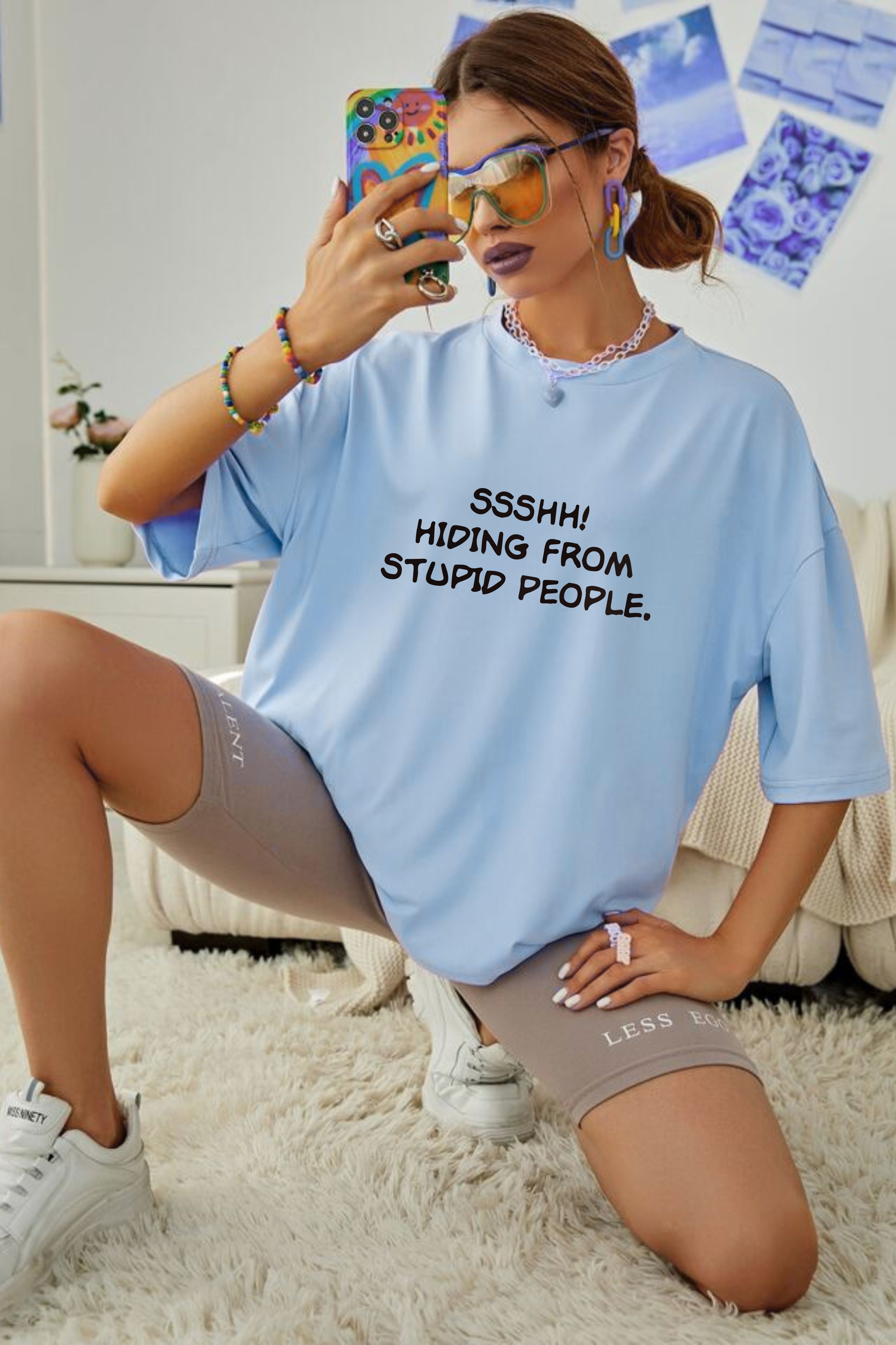 Minion Printed Oversized T-shirt