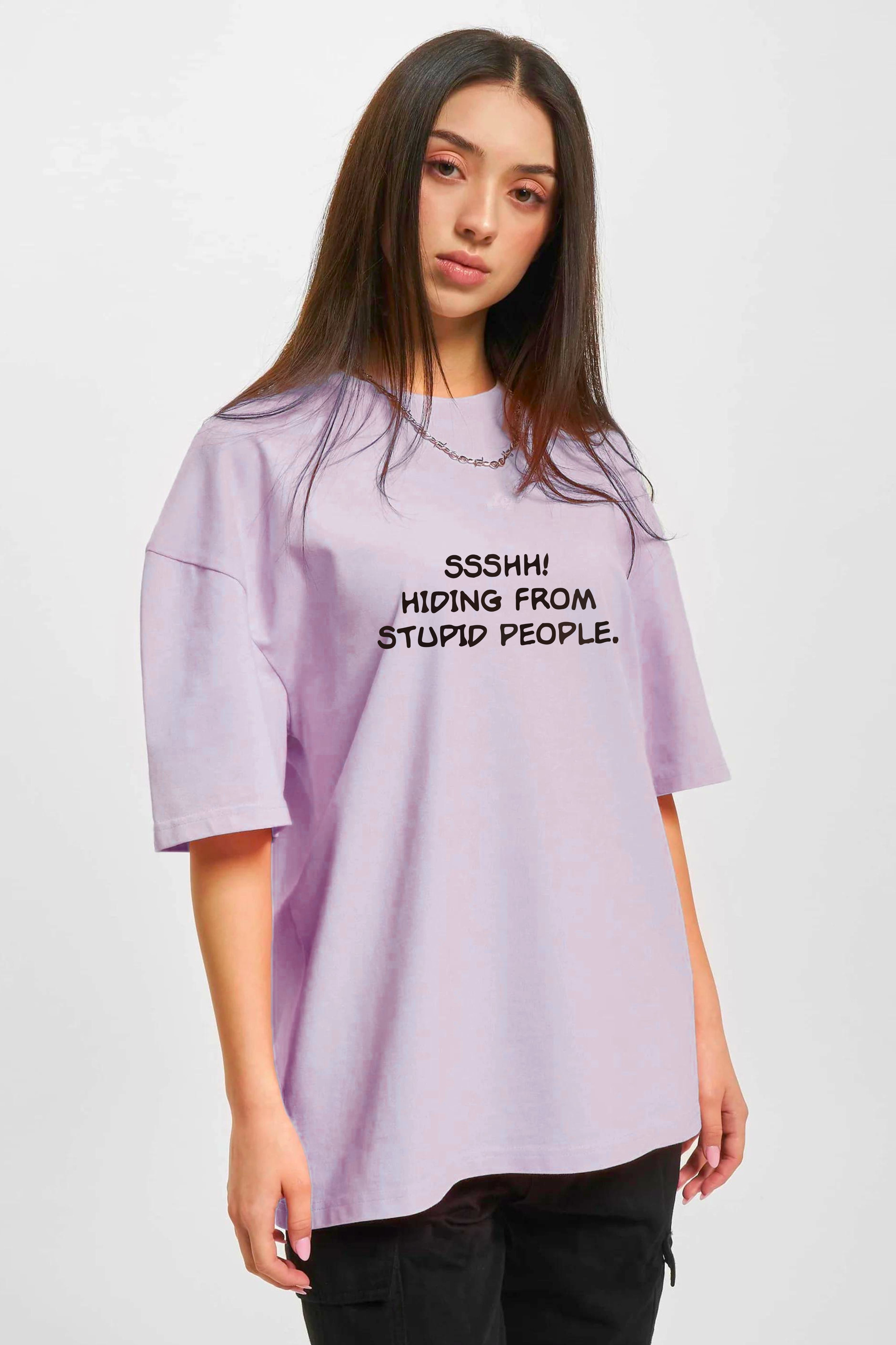 Minion Printed Oversized T-shirt