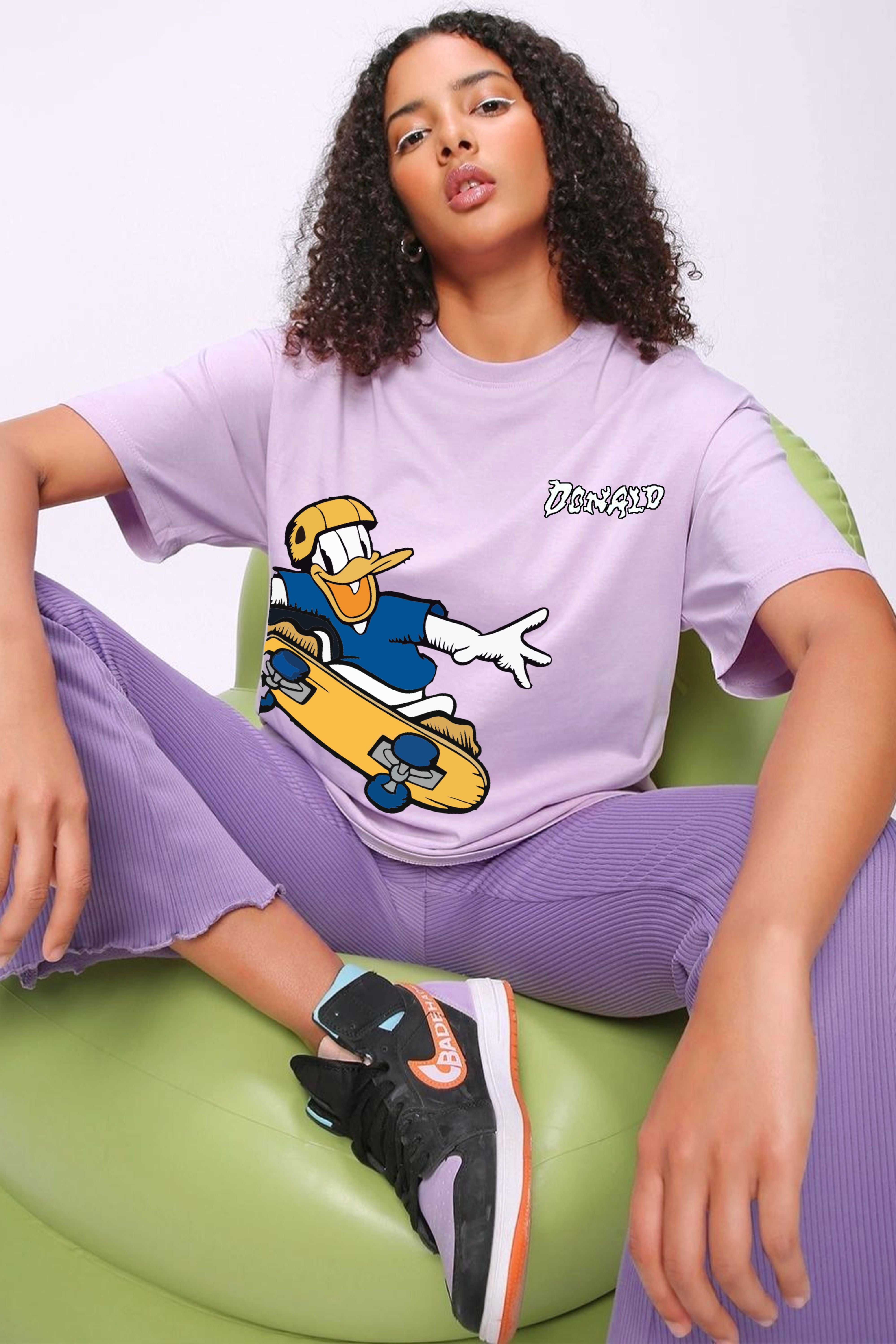 Donald Graphic Printed oversize T-shirt