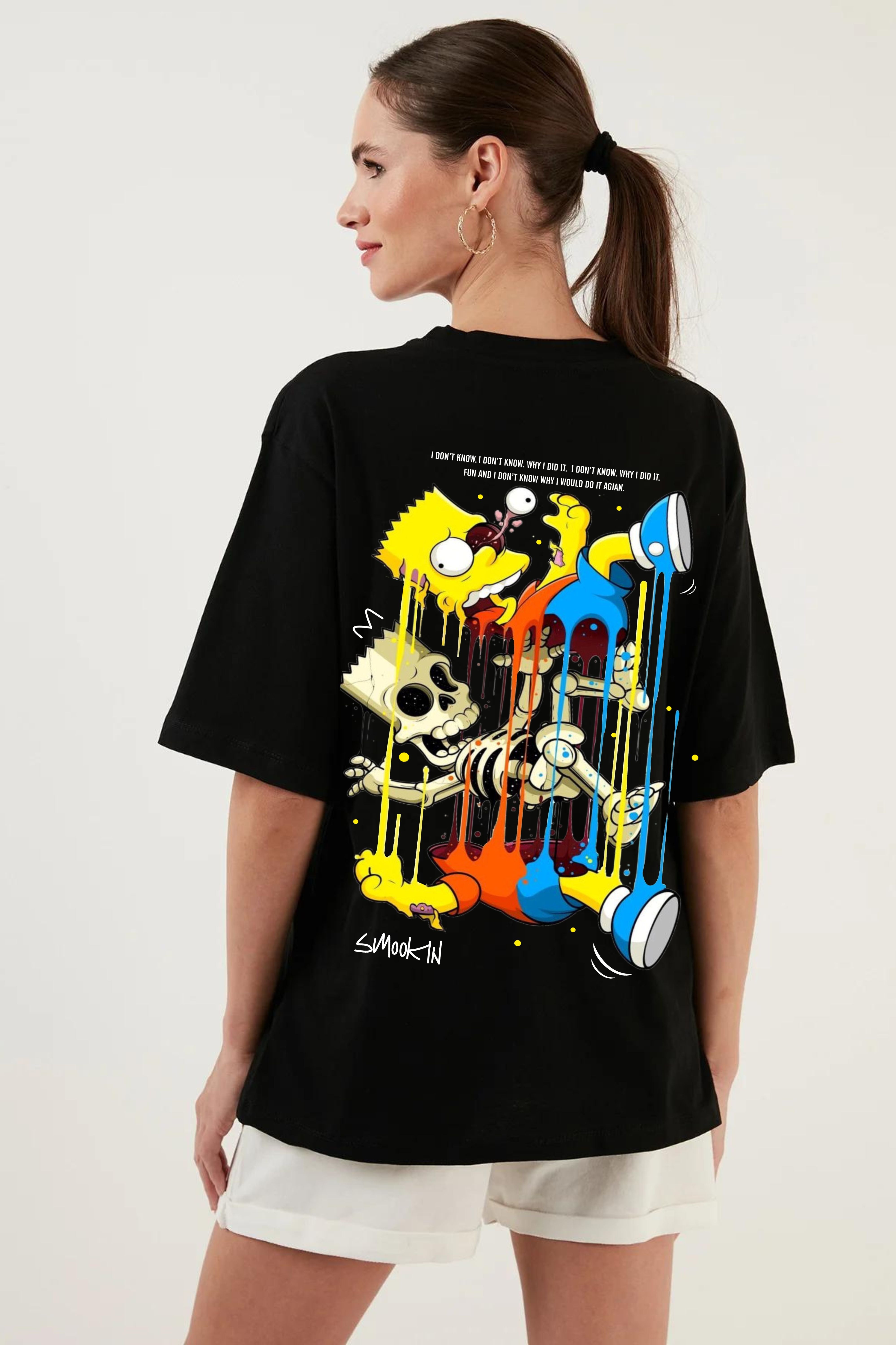 Barto Graphic Printed Oversized T-shirt