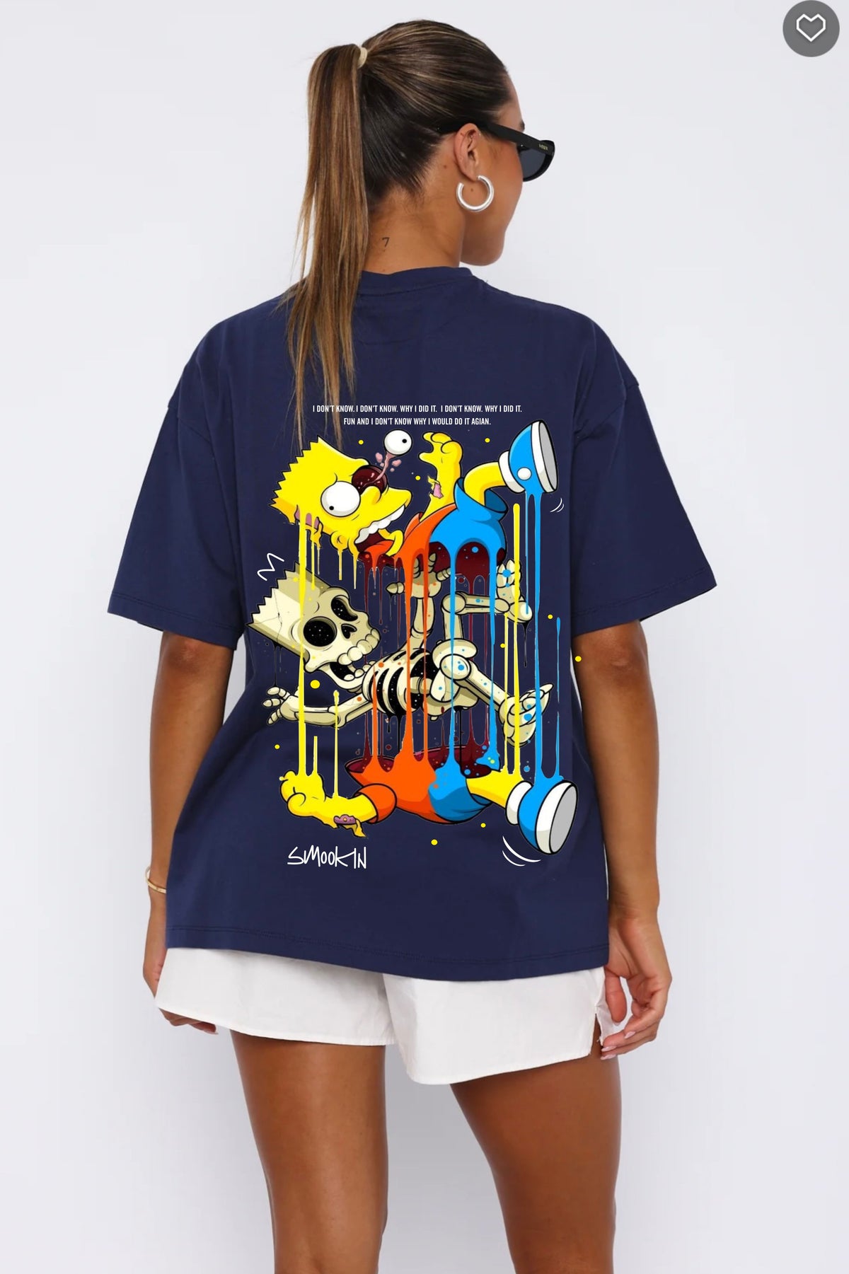 Barto Graphic Printed Oversized T-shirt