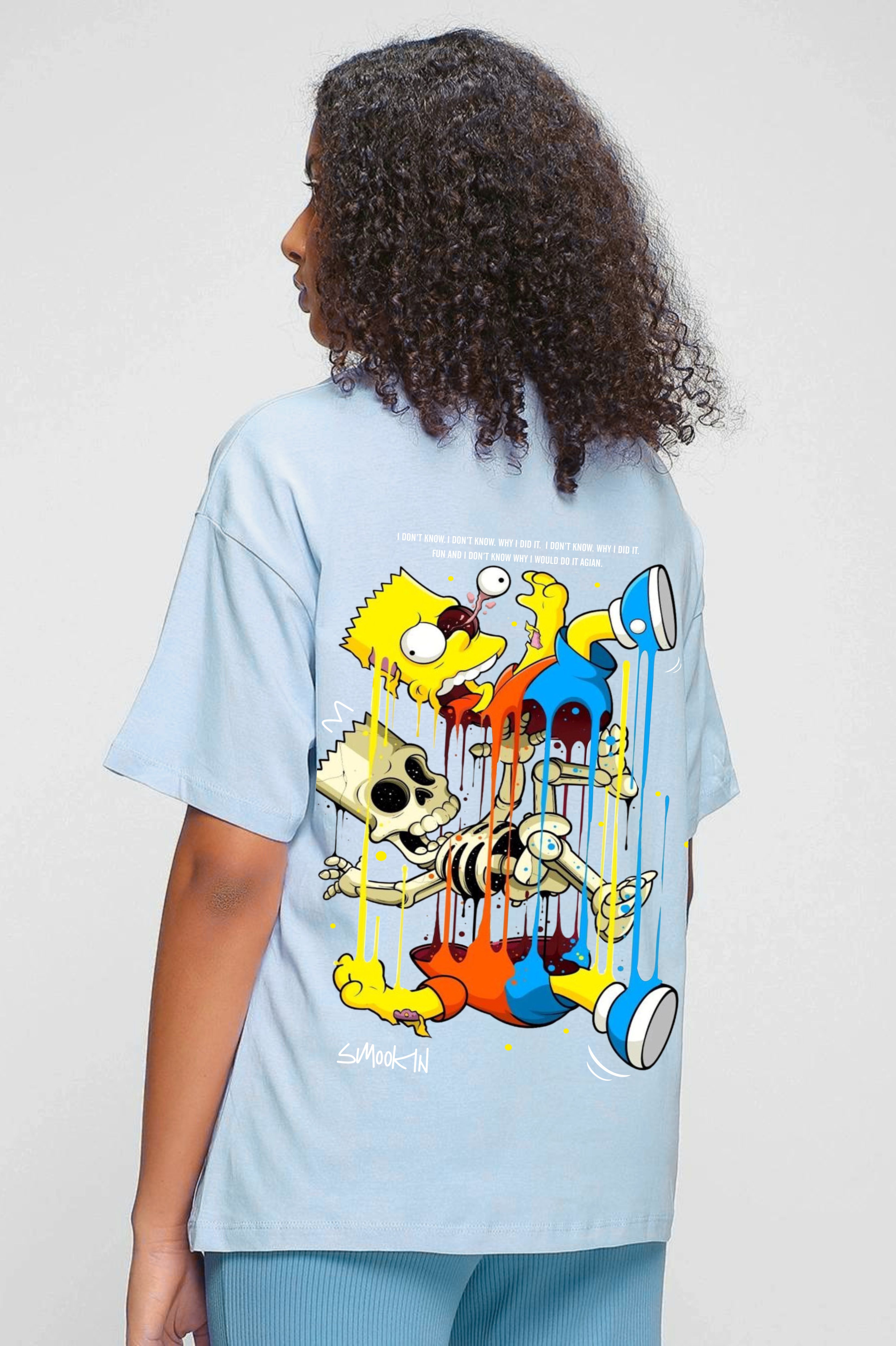 Barto Graphic Printed Oversized T-shirt