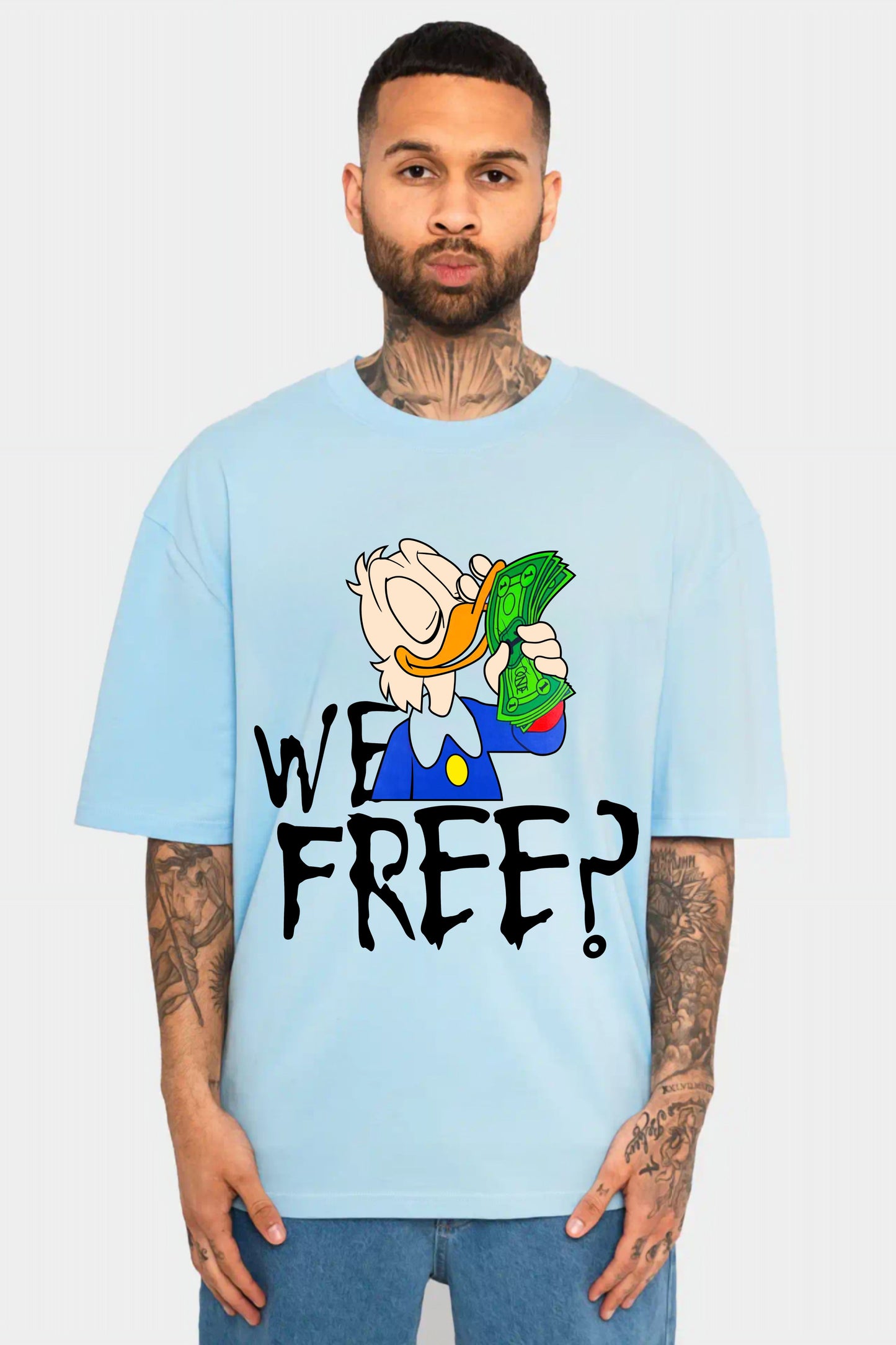 WE FREEE oversize T-shirt for men