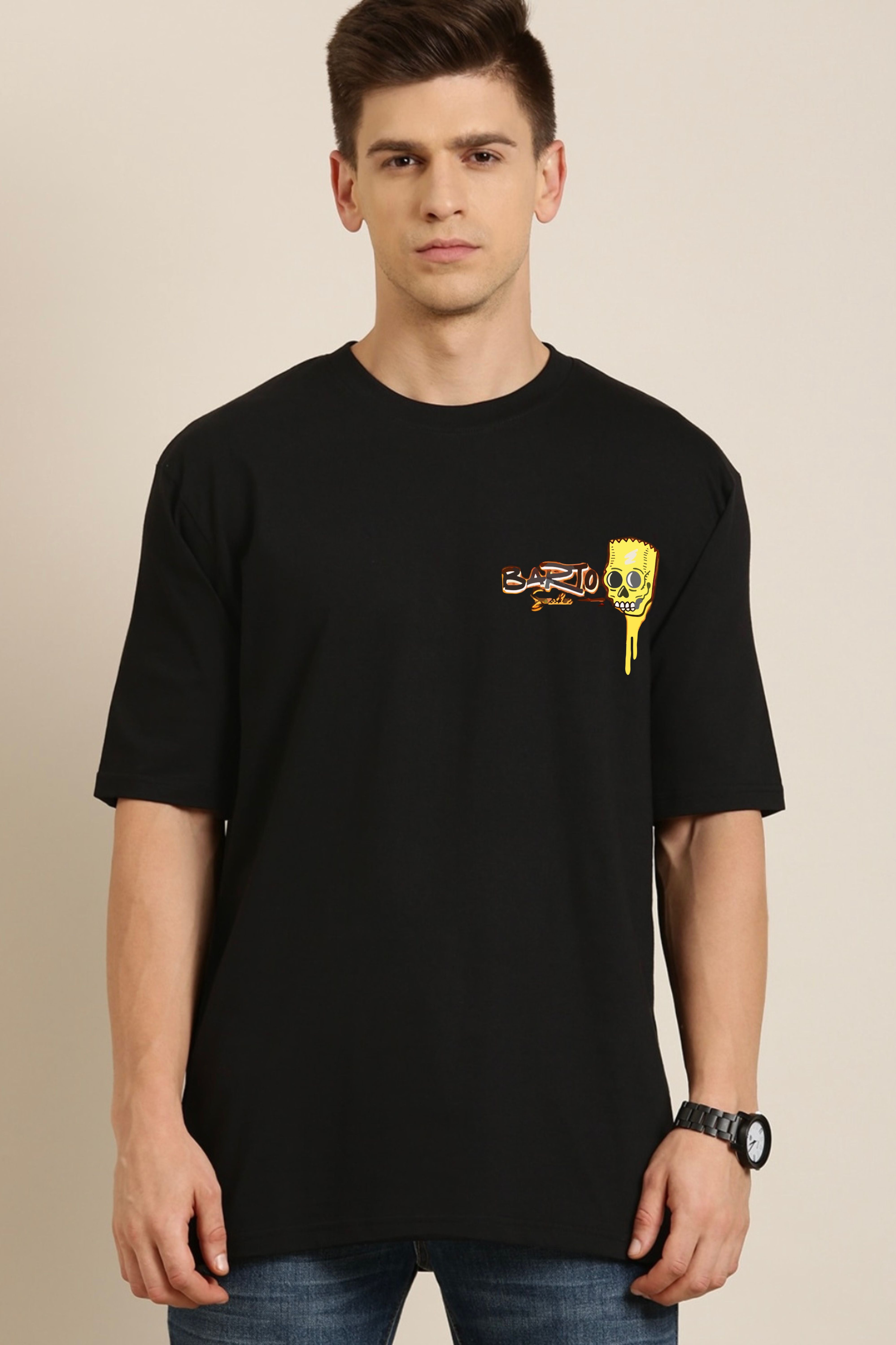 Barto Oversize Printed T-shirt for  men
