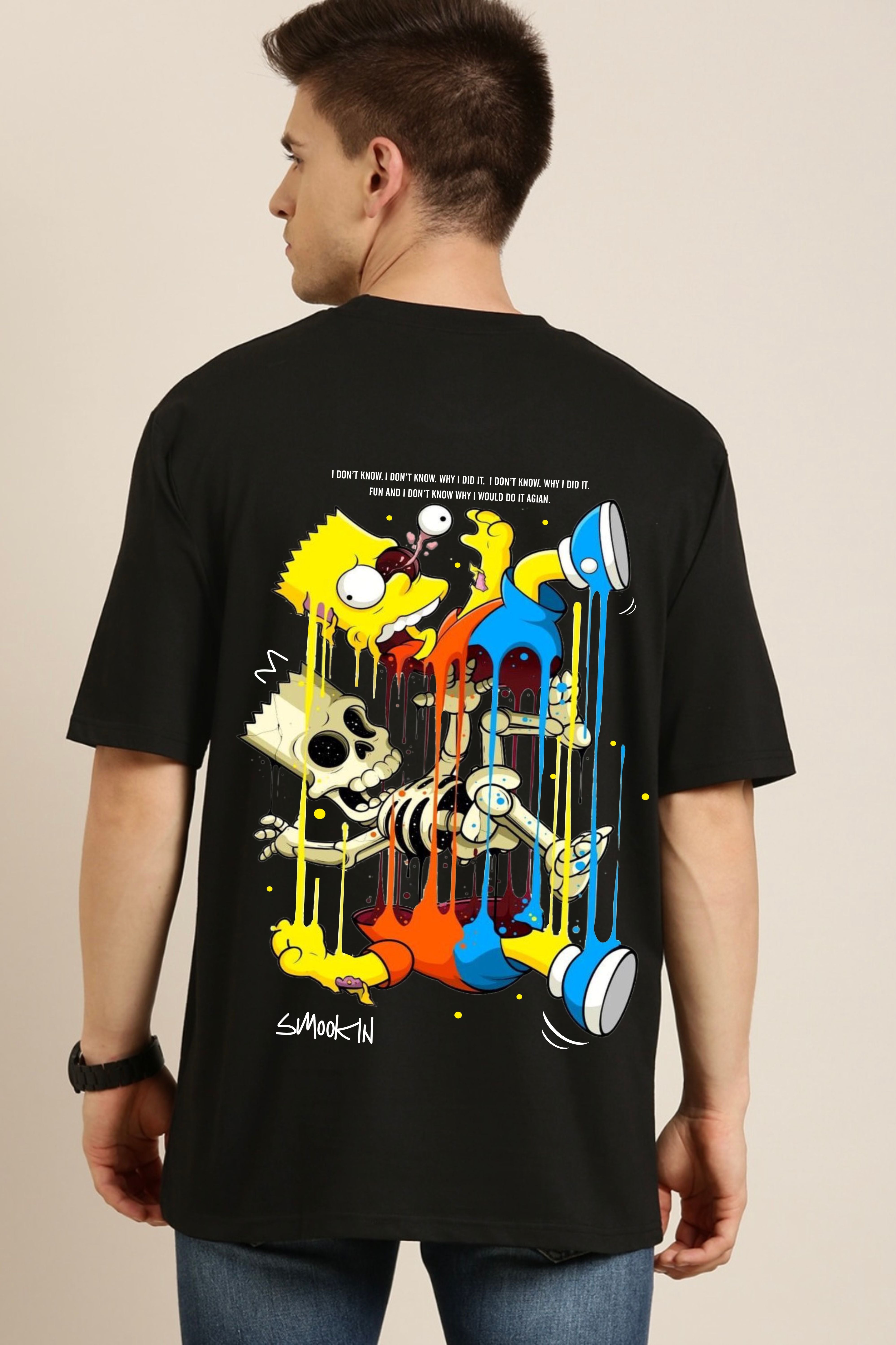 Barto Oversize Printed T-shirt for  men