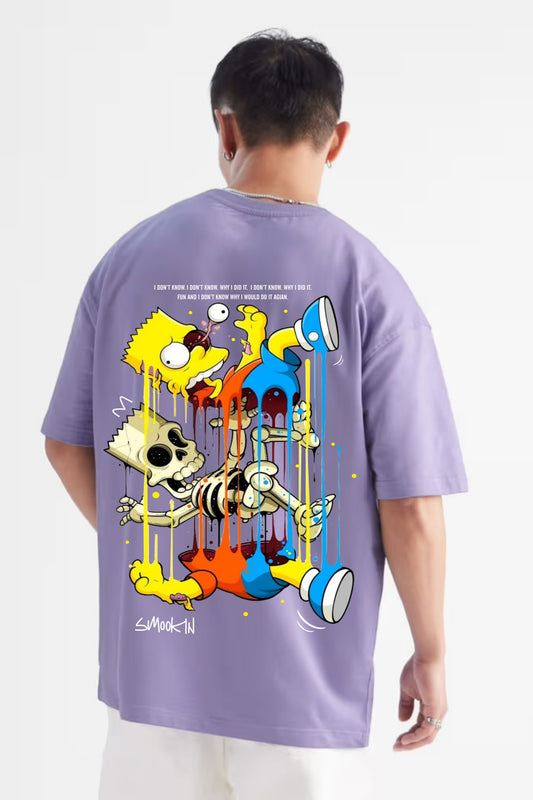 Barto Oversize Printed T-shirt for  men