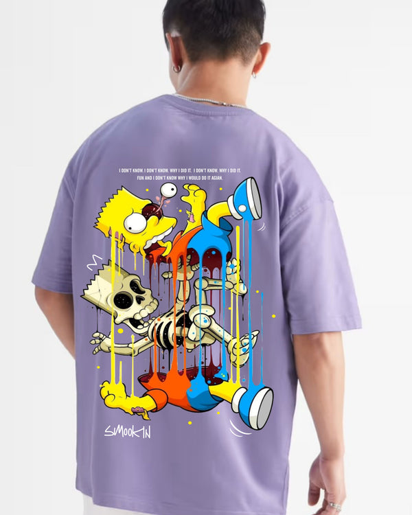 Barto Oversize Printed T-shirt for  men