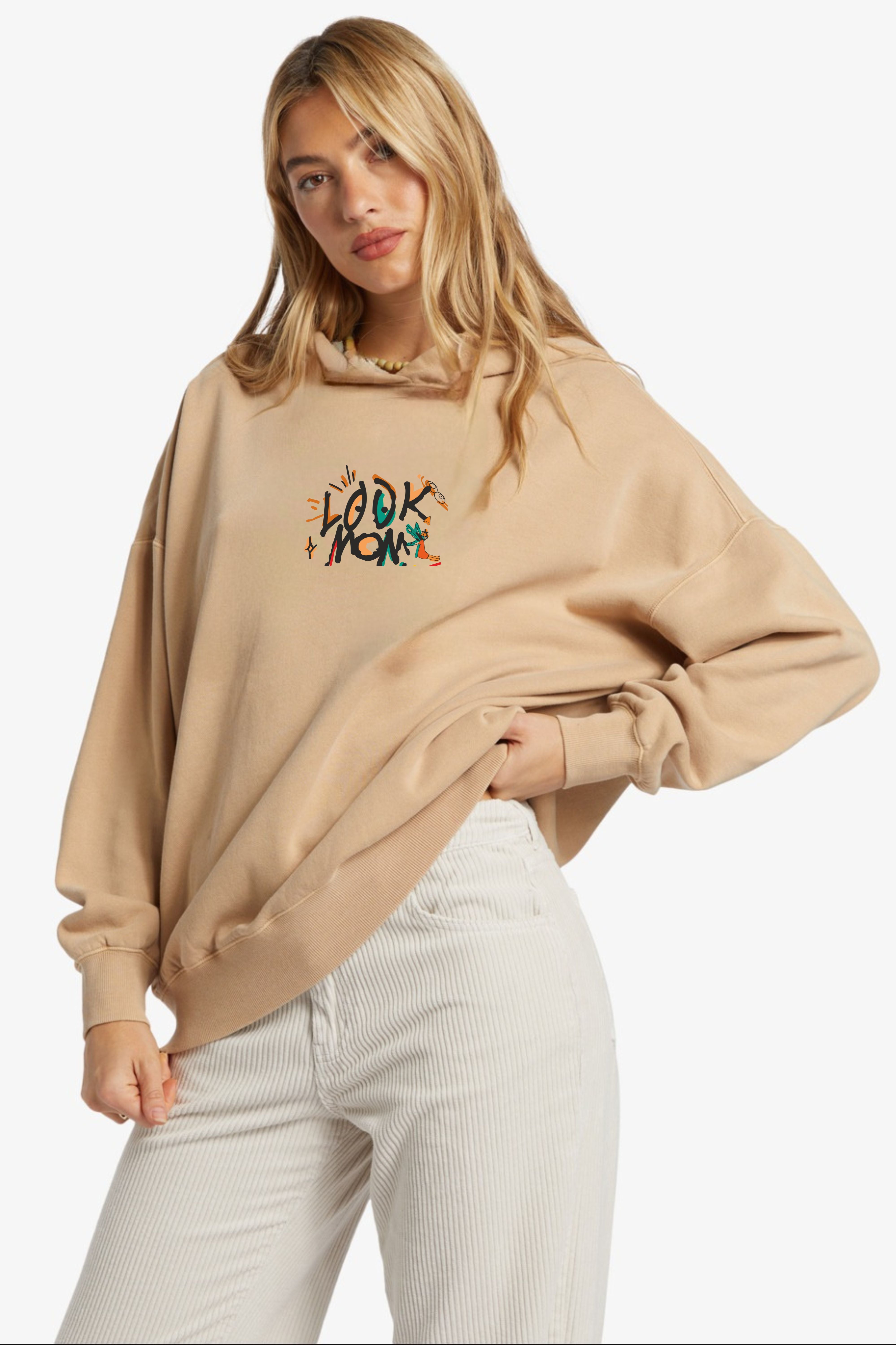 Look Mom Oversize HOODIE
