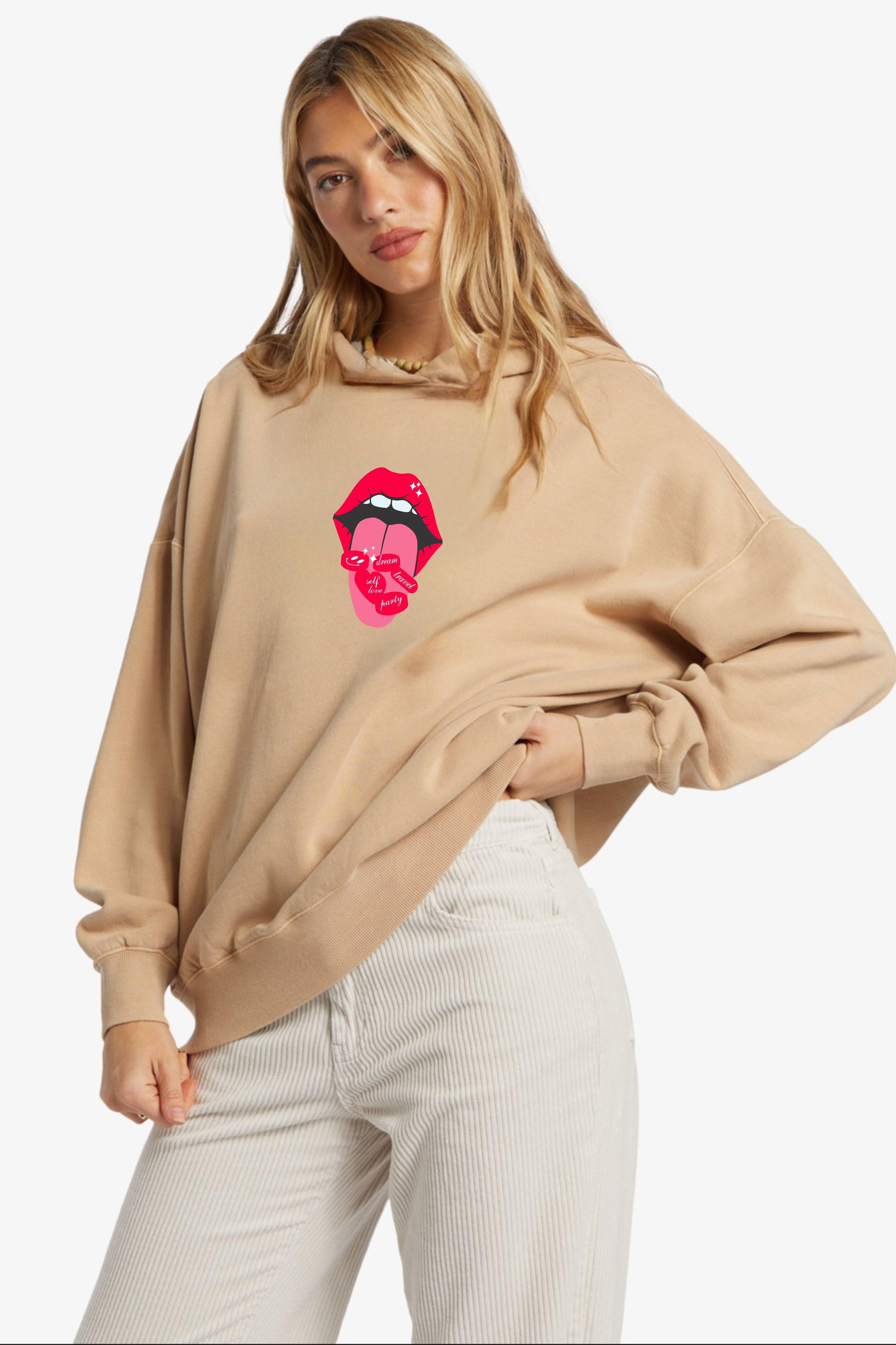 Mouth Oversize HOODIE