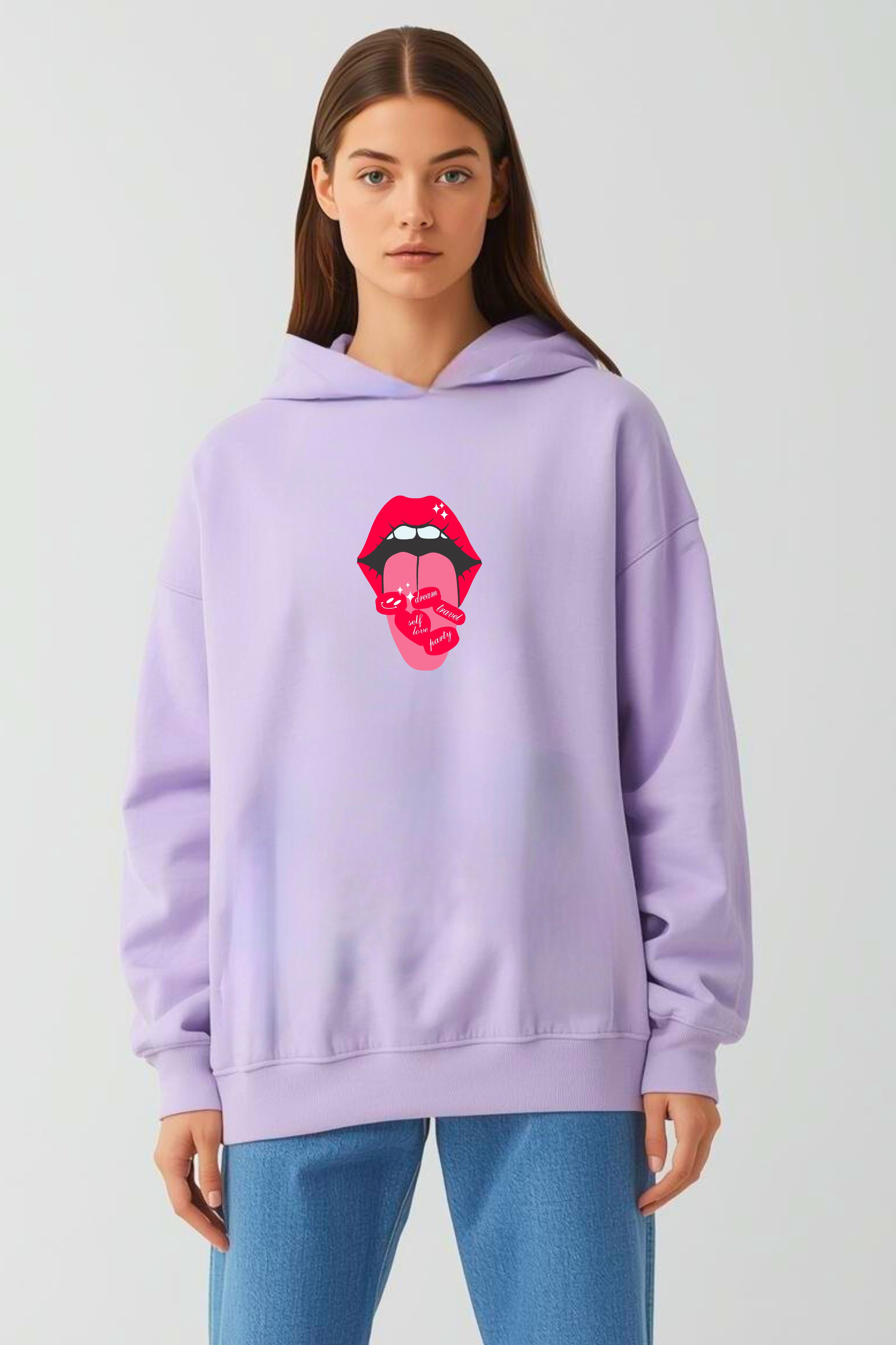 Mouth Oversize HOODIE