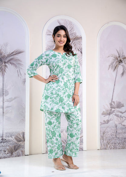Printed Long Cord set