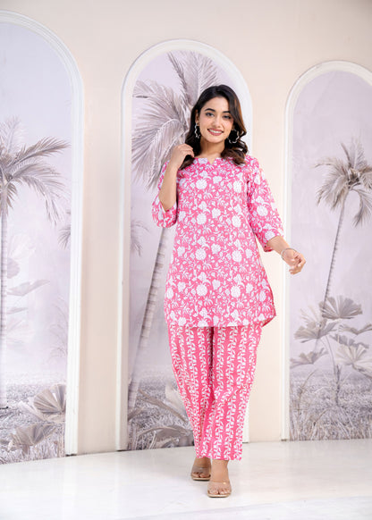 Printed Cord Set for women