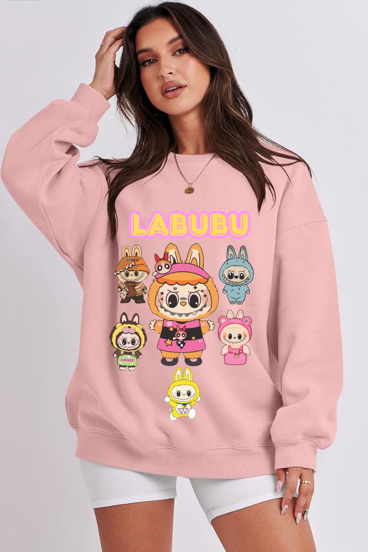 LABUBU Oversize Sweatshirt