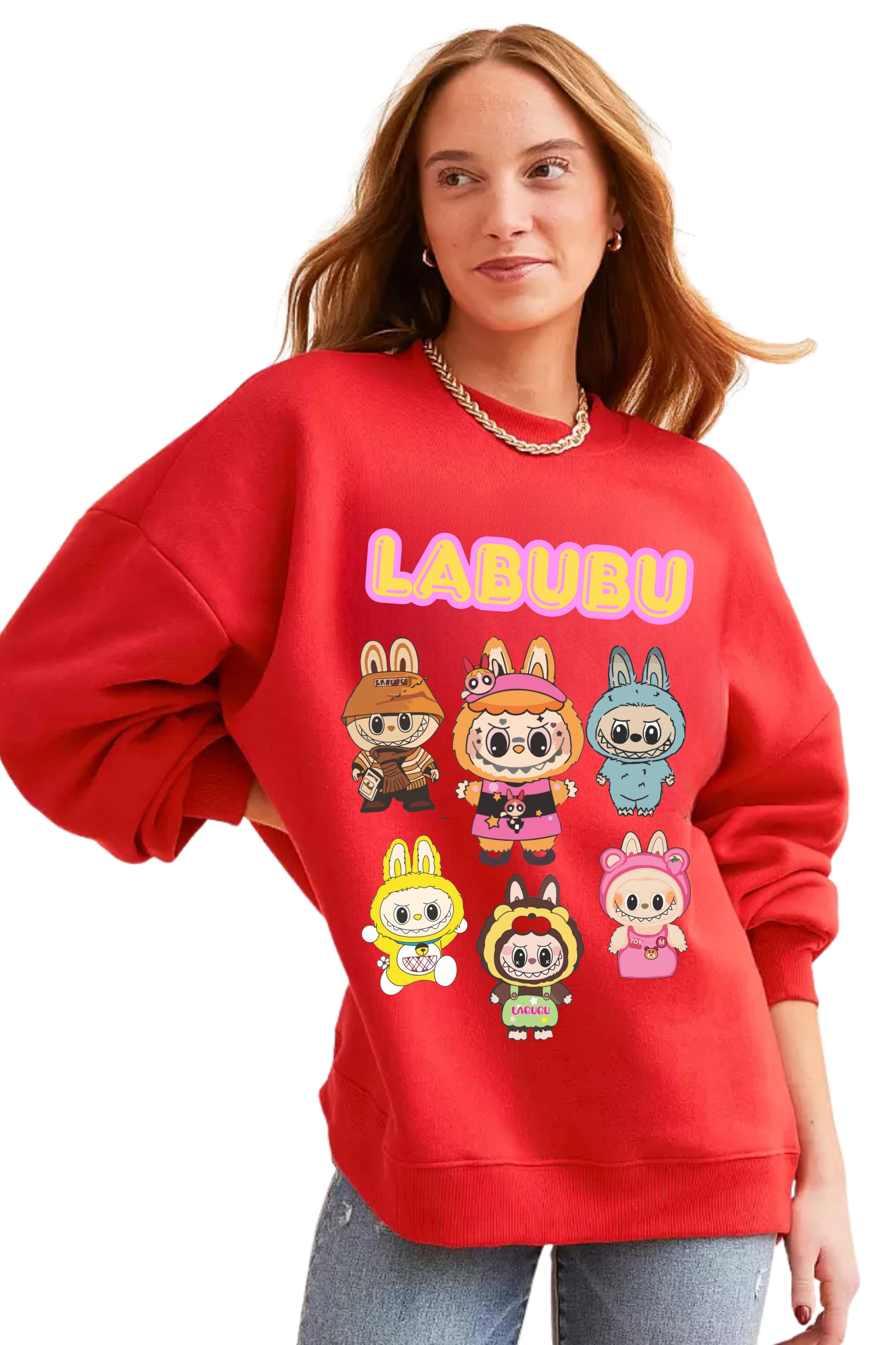 LABUBU Oversize Sweatshirt