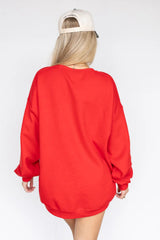 White Panda Oversized Hoodie Women