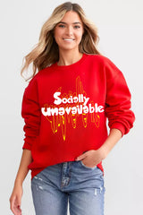 Socially Printed Sweatshirt