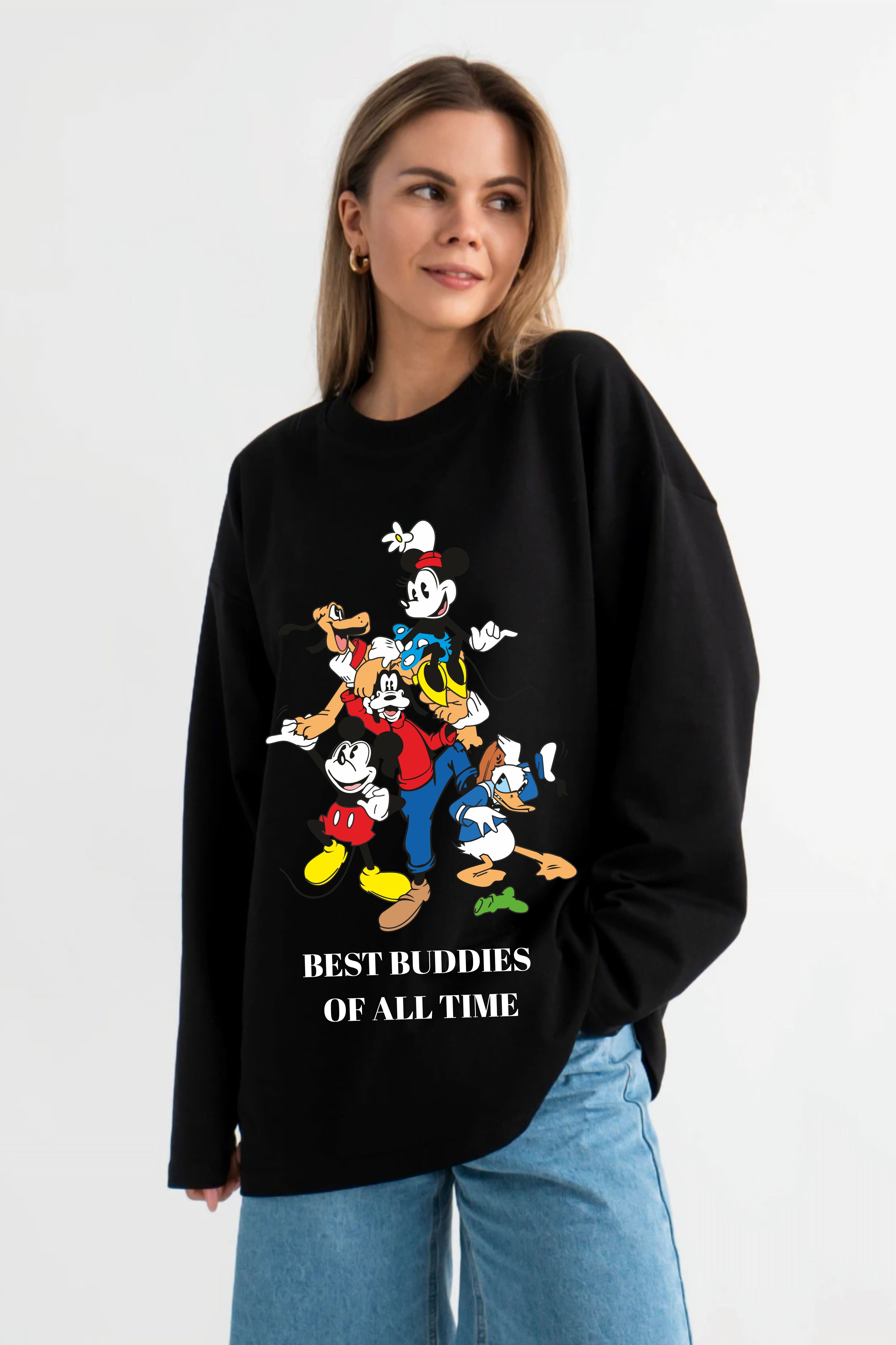 Best Buddy Oversize Sweatshirt