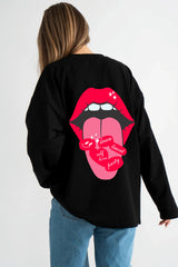 Mouth Oversize Sweatshirt