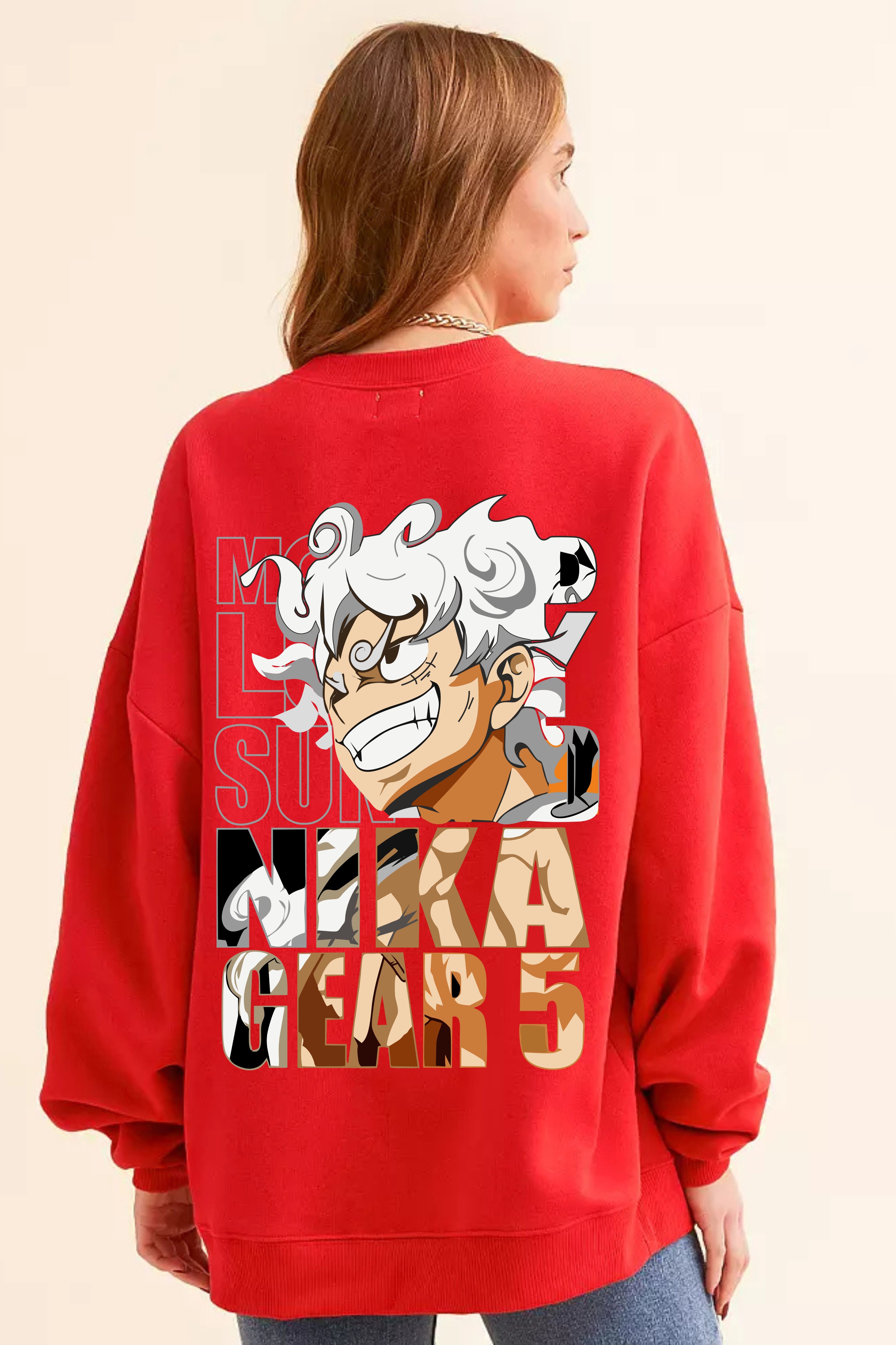 Anime Oversize Sweatshirt