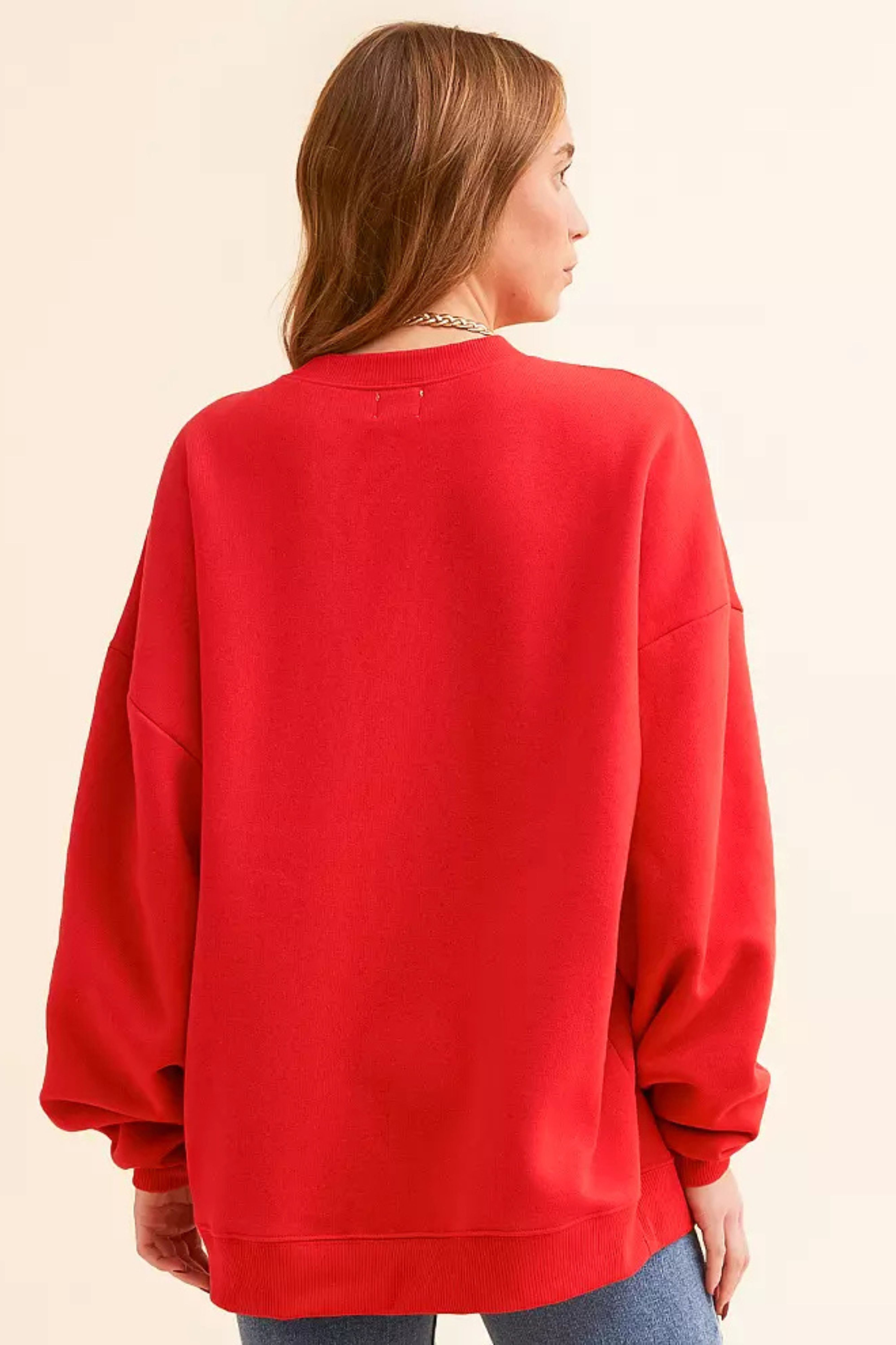 Just Chill Oversize Sweatshirt