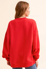 WOW Oversize Sweatshirt women
