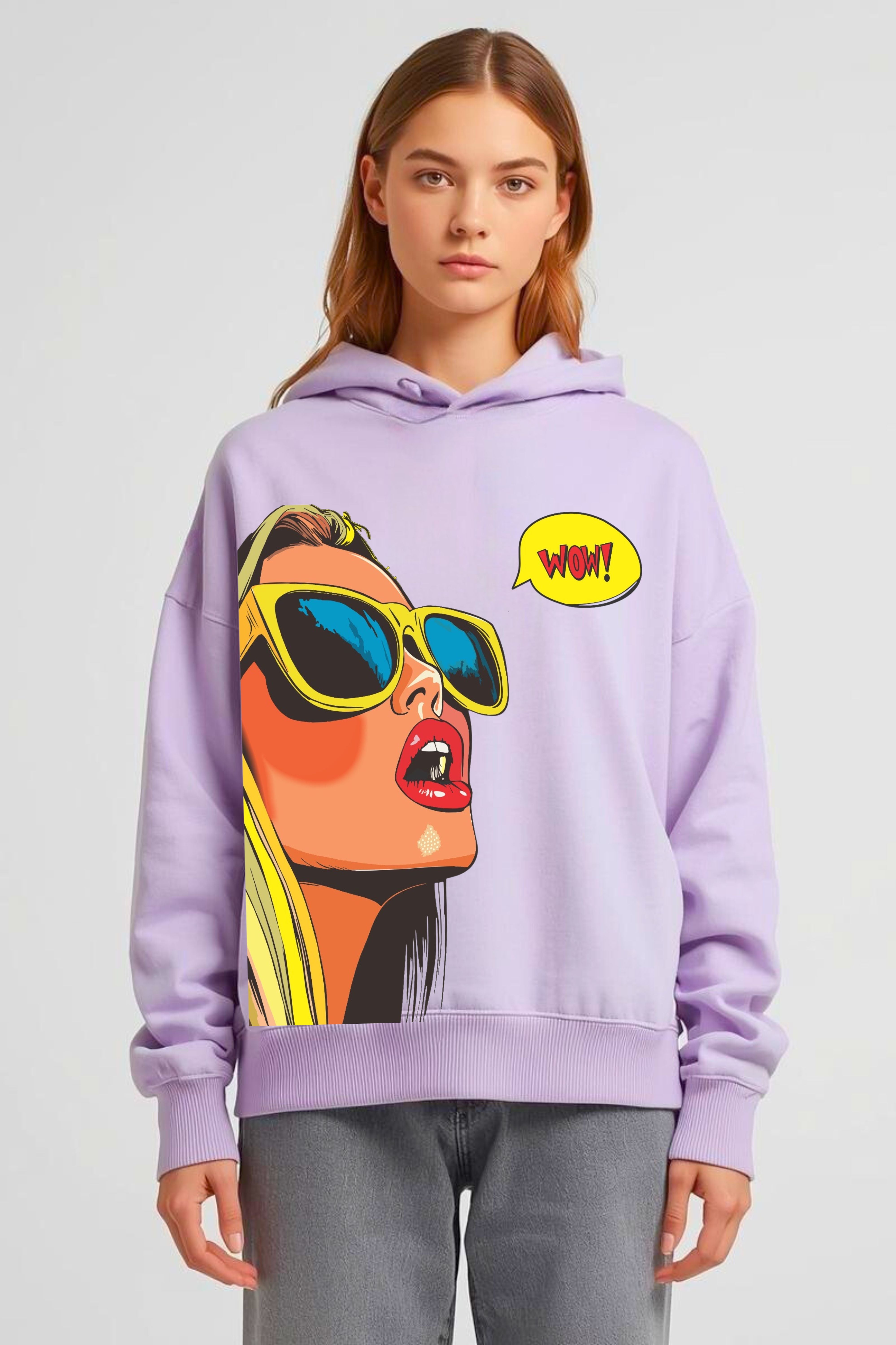 WOW Printed HOODIE