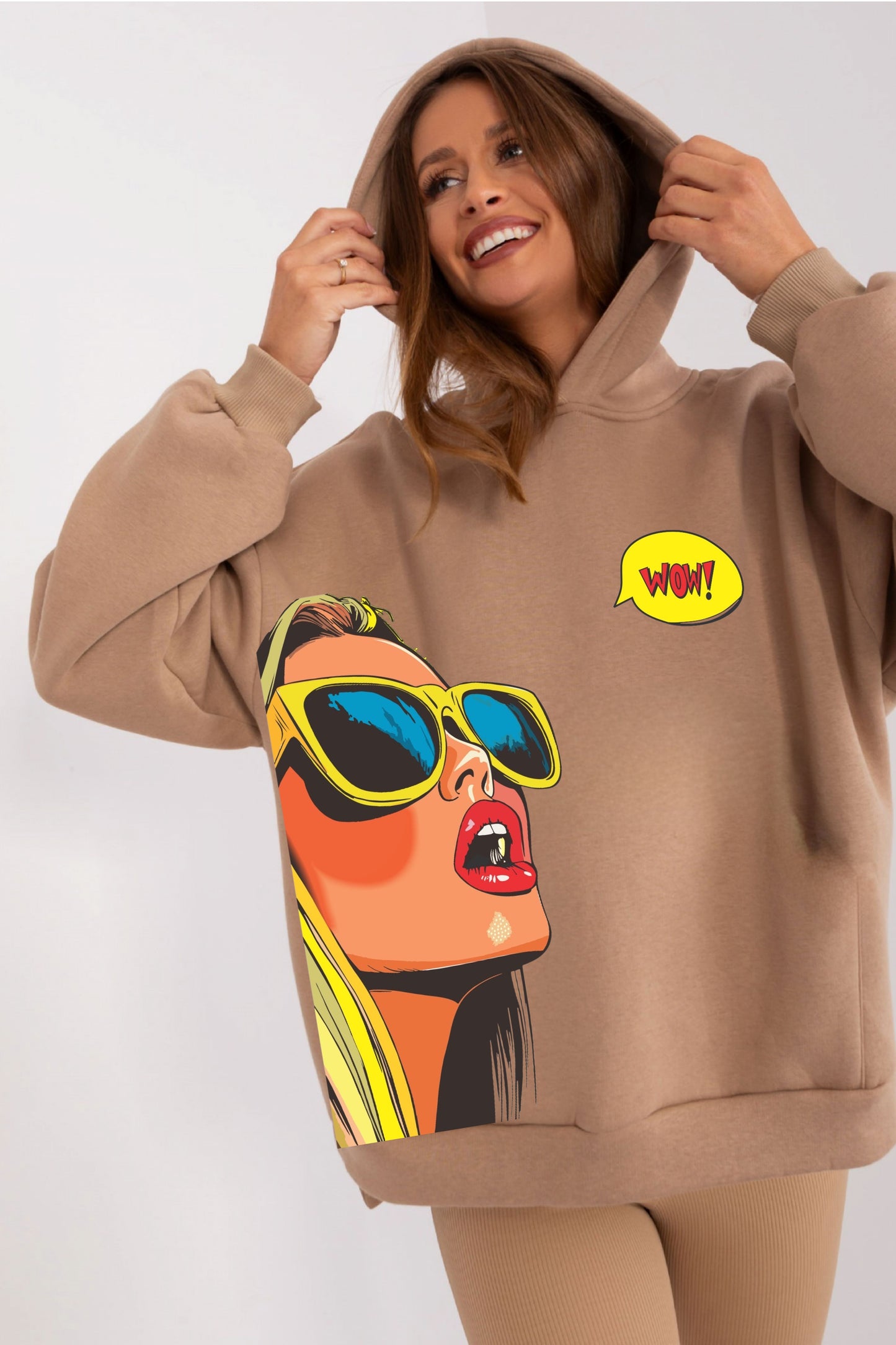 WOW Printed HOODIE