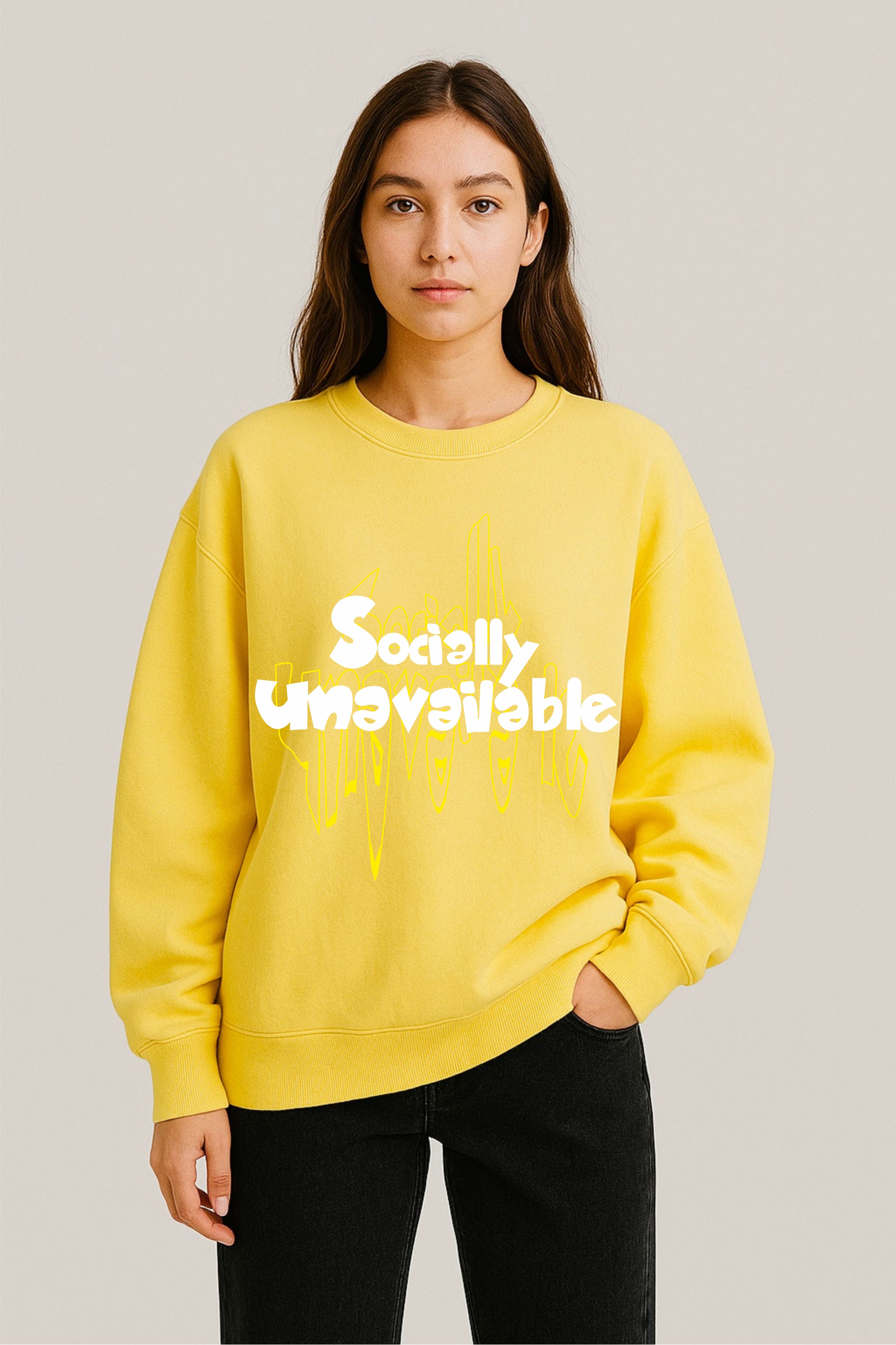 Socially Printed Sweatshirt