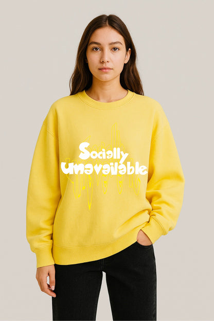 Socially Printed Sweatshirt