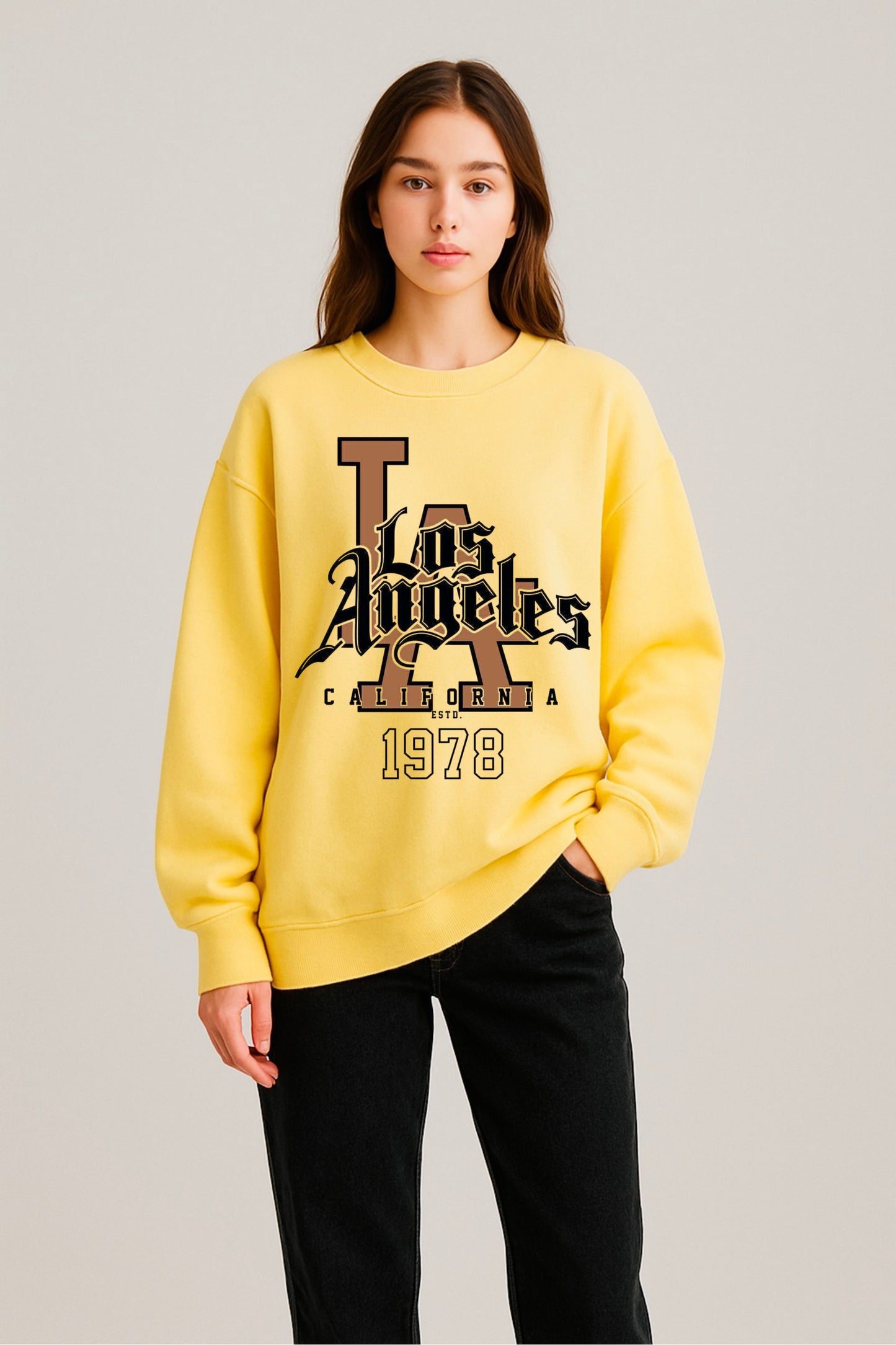 Los Angels Printed sweatshirt