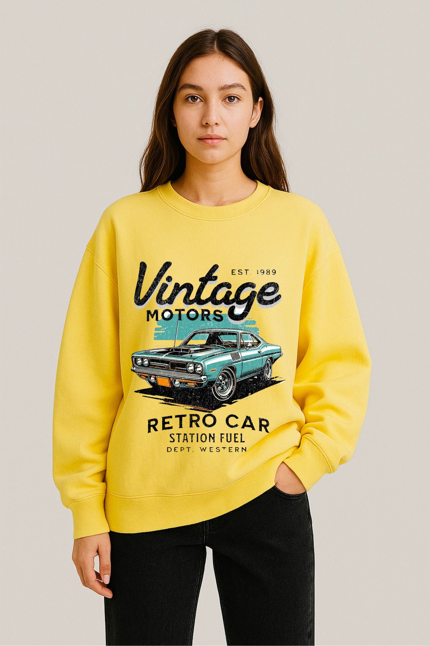 Vintage Printed sweatshirt