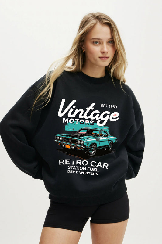 Vintage Printed sweatshirt