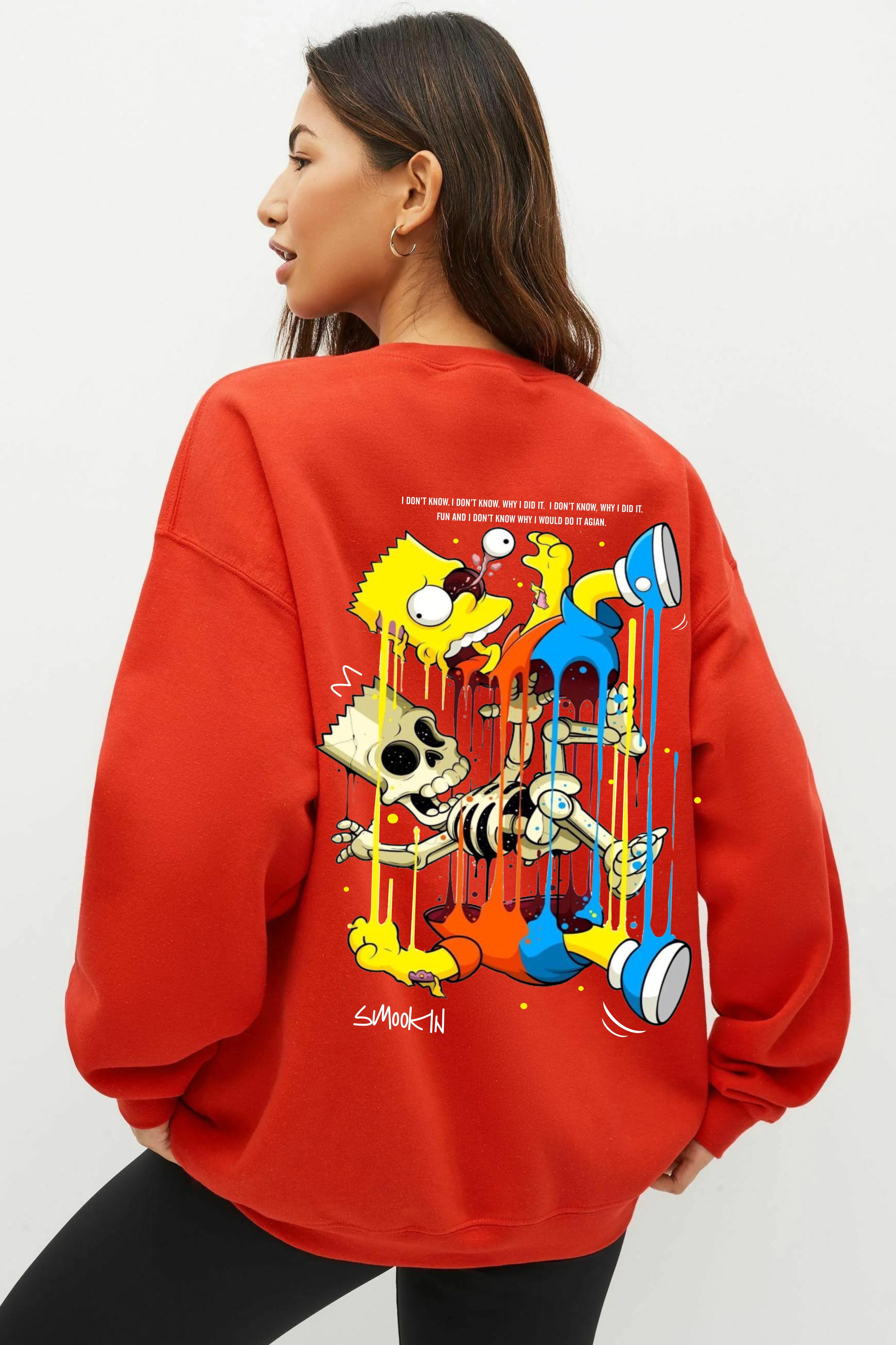 Barto printed oversize sweatshirt