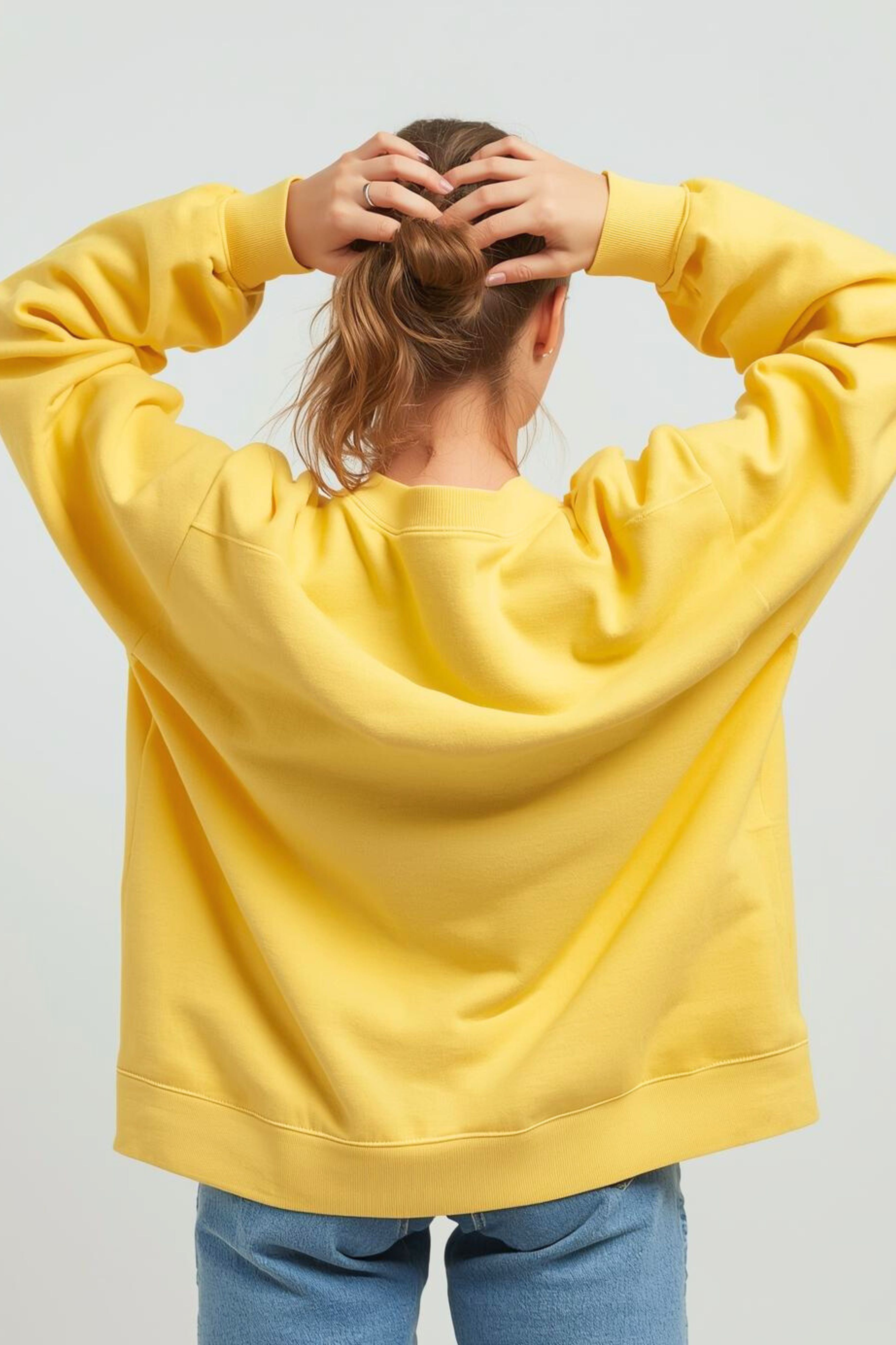 White Panda Oversized Hoodie Women