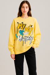 MY WAY printed Sweatshirt