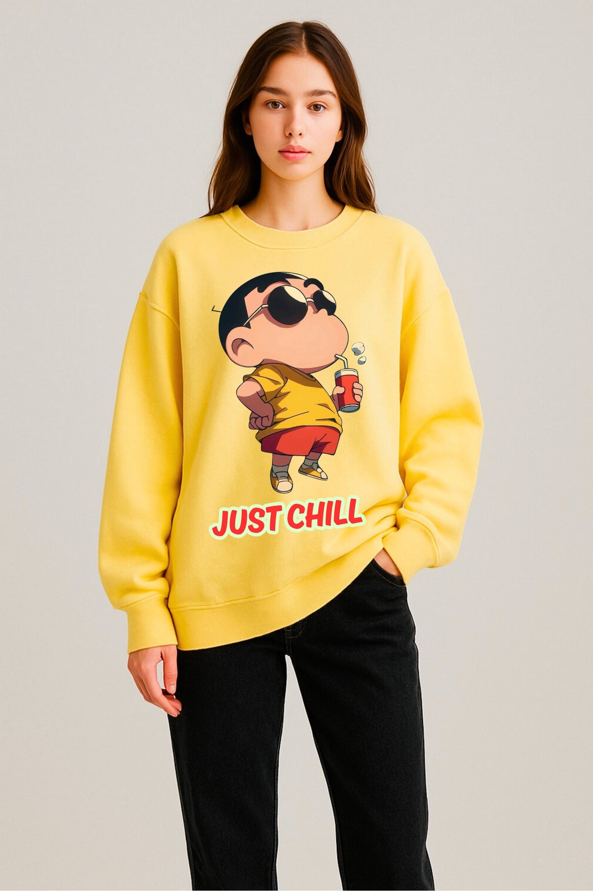 Just Chill Oversize Sweatshirt