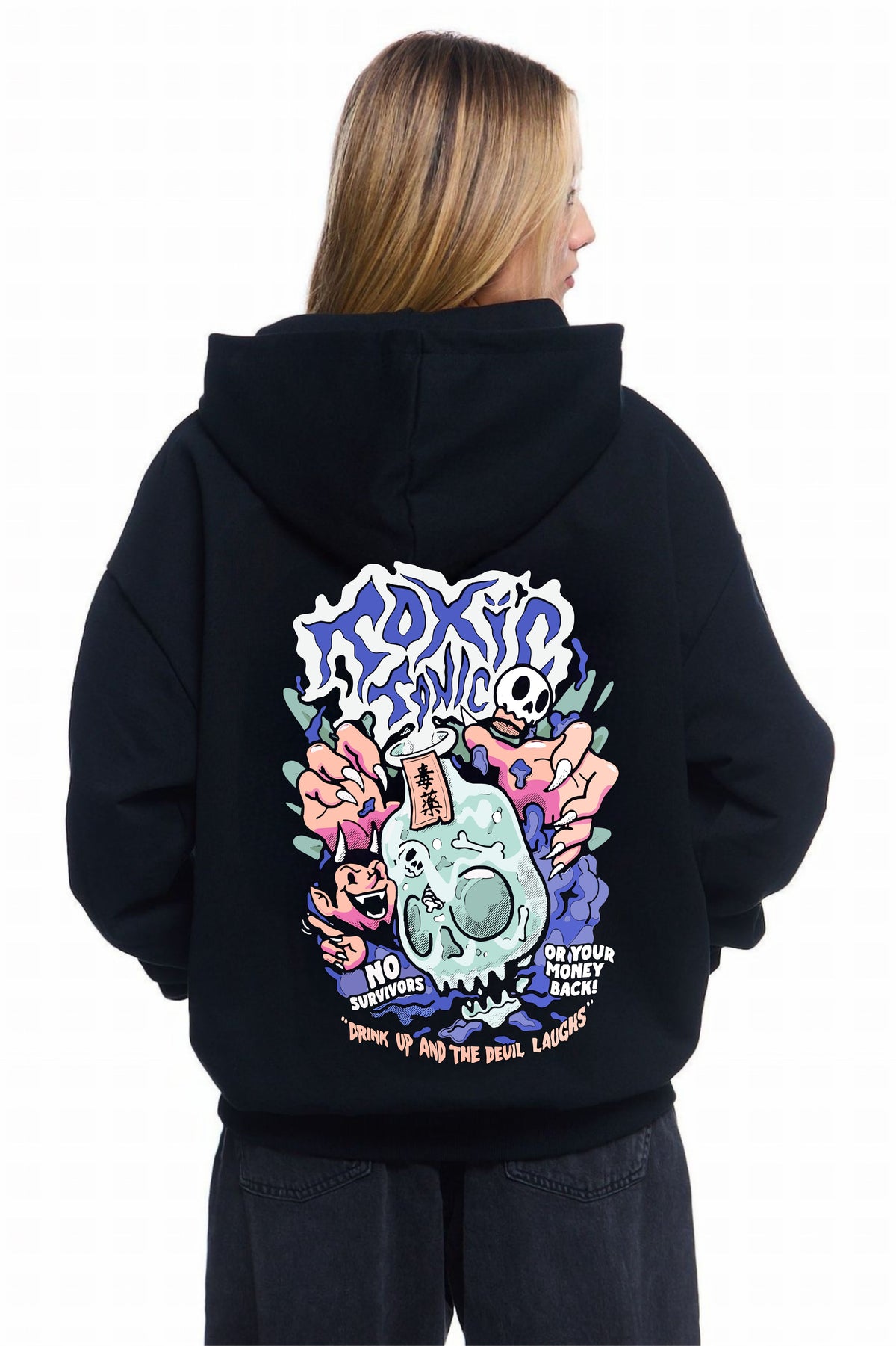 Toxic Printed HOODIE