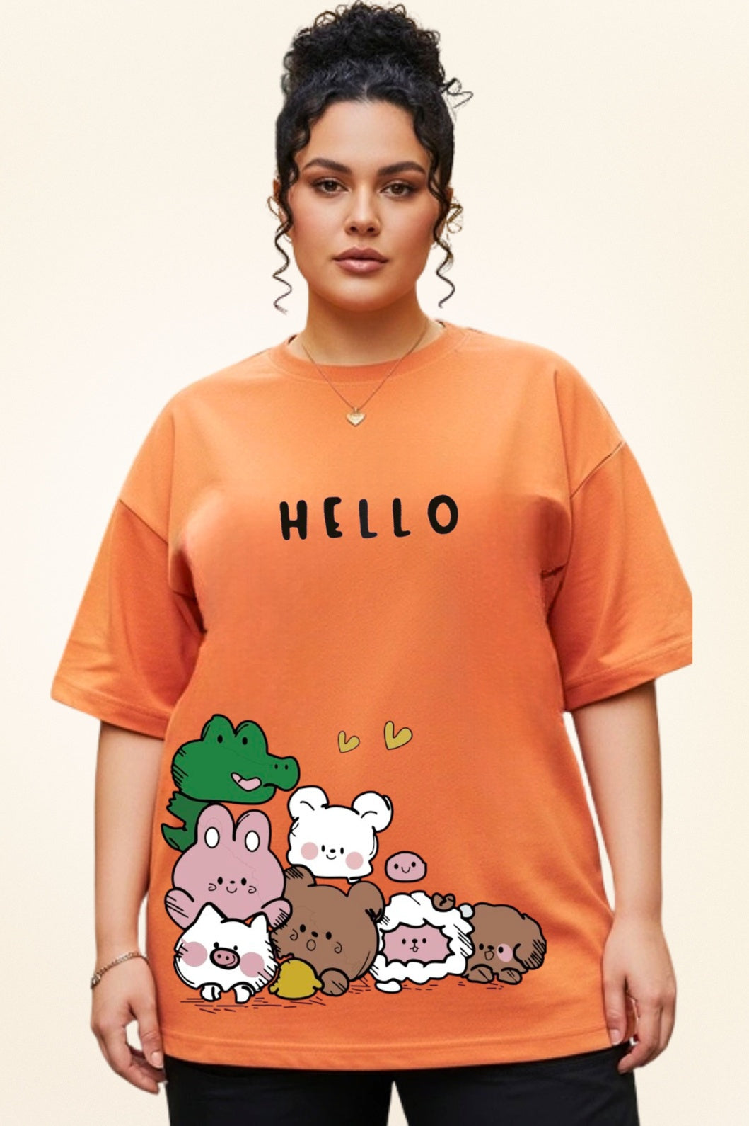 Hello Oversize Tshirt