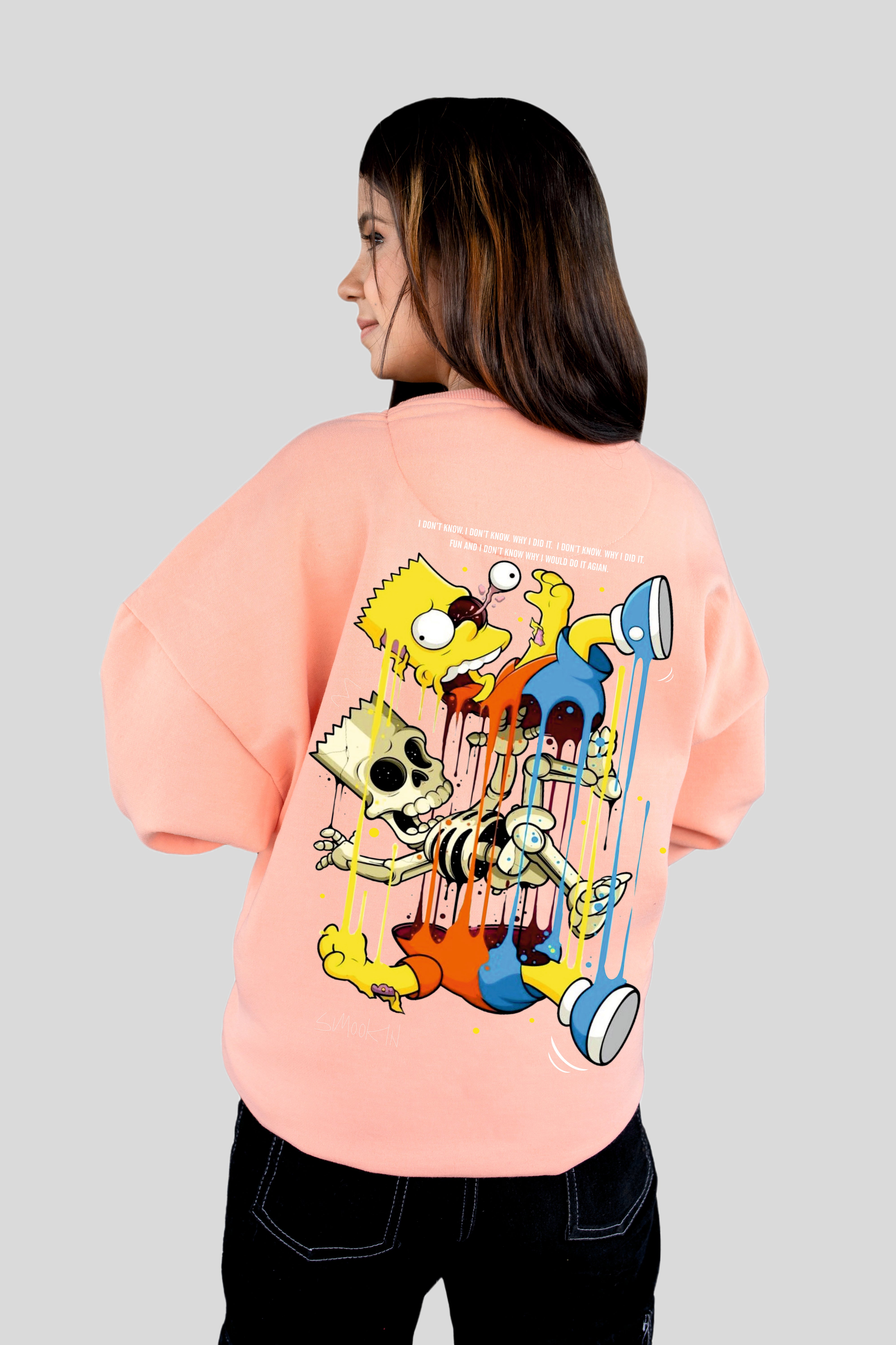 Barto printed oversize sweatshirt