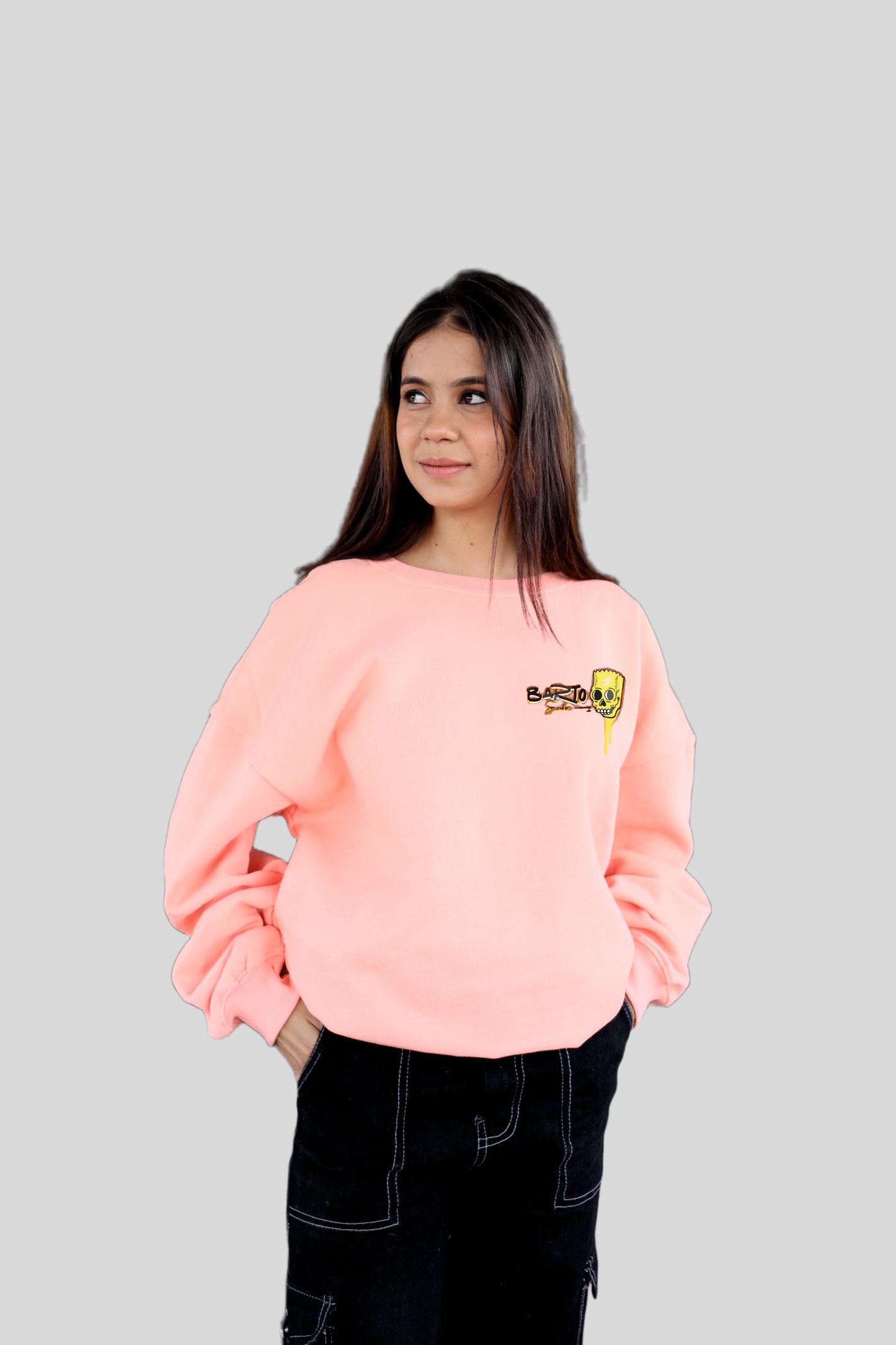 Barto printed oversize sweatshirt