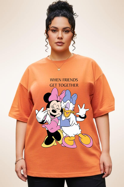 Friends Oversize Plus Tee