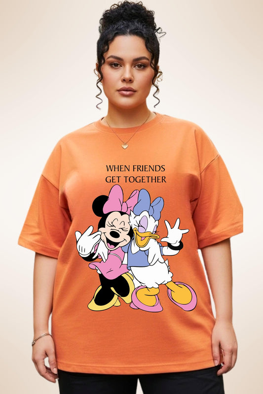 Friends Oversize Plus Tee