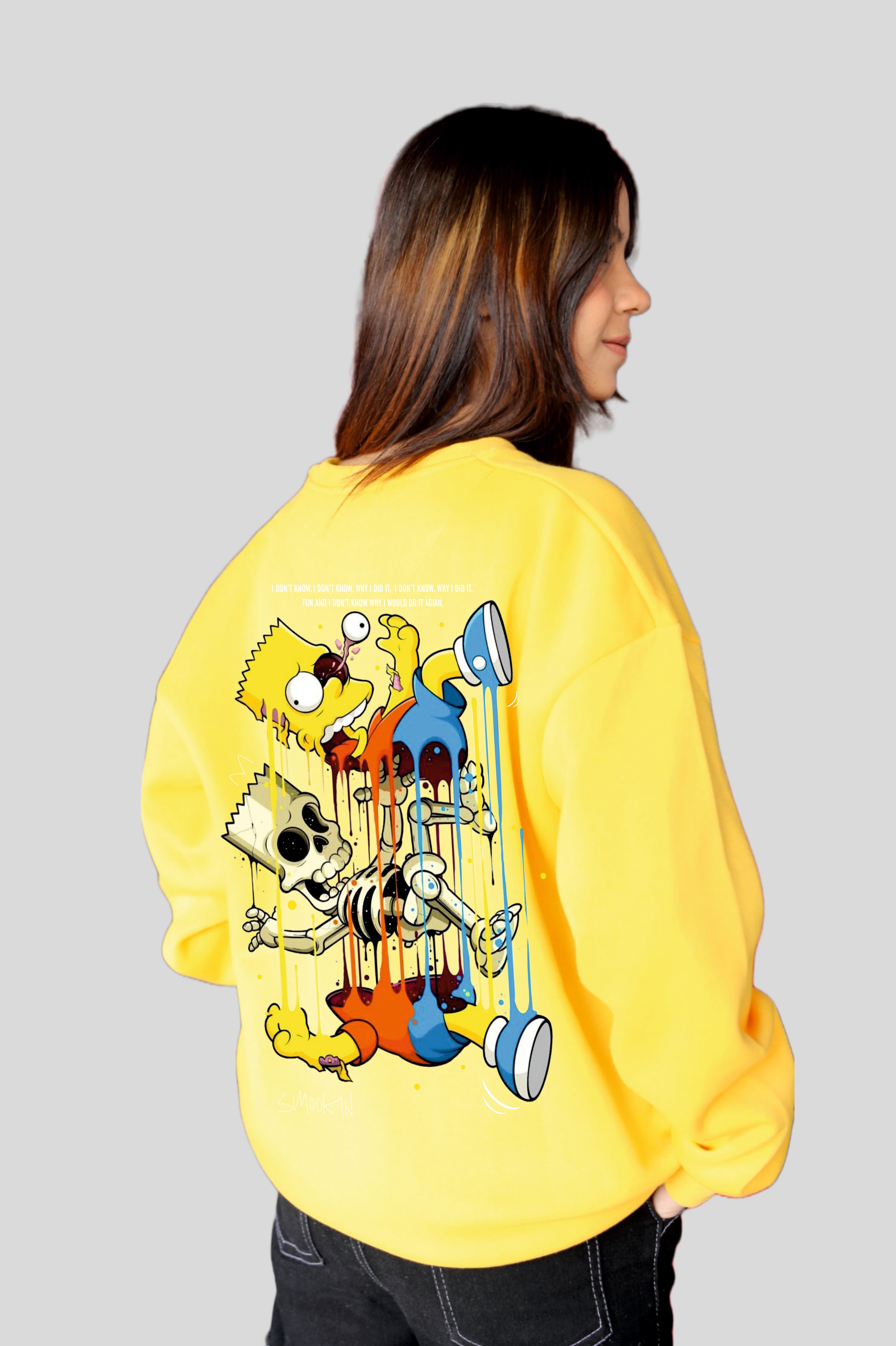 Barto printed oversize sweatshirt